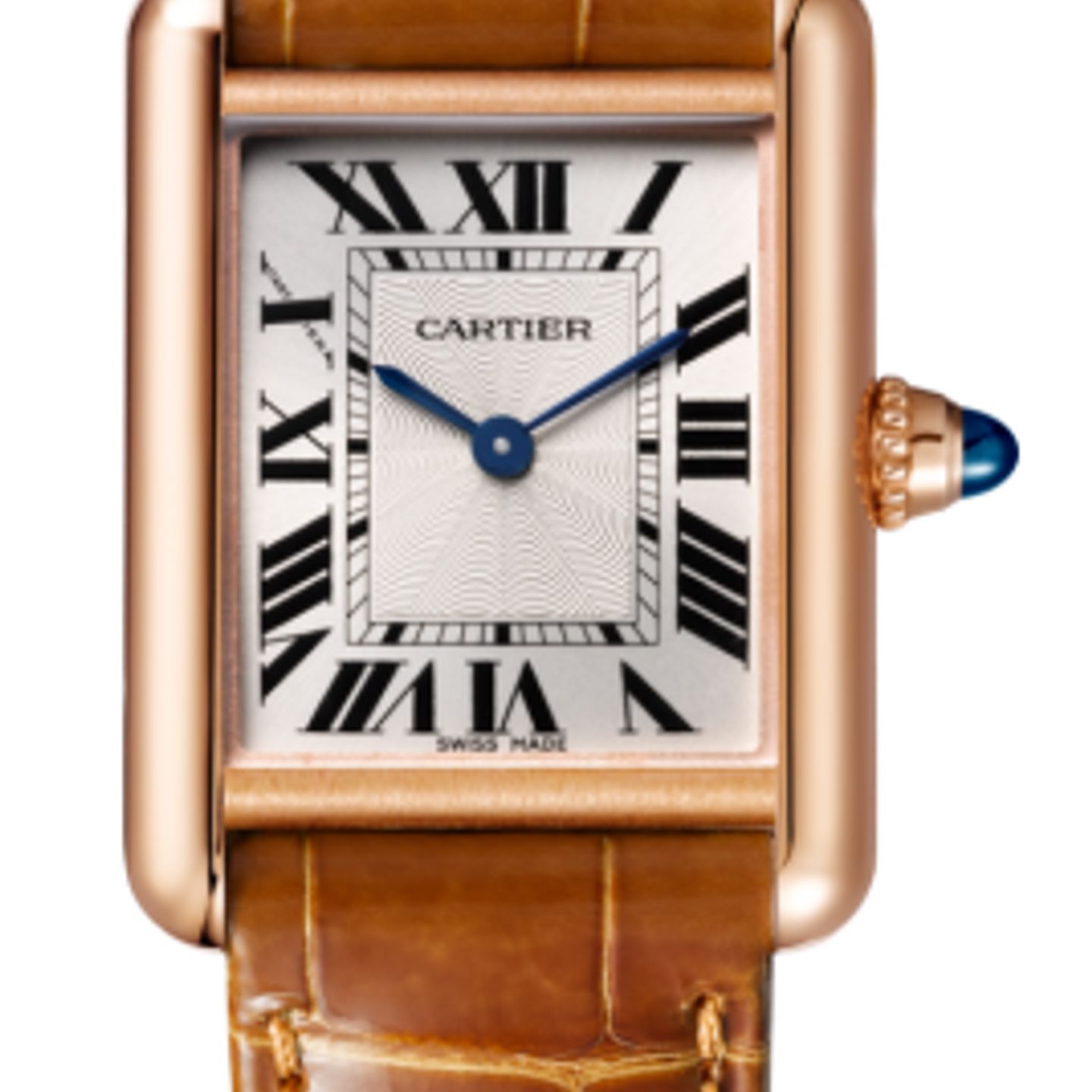 Cartier Tank Louis Cartier WGTA0010 (2026) - Silver dial 30 mm Rose Gold case (2/2)