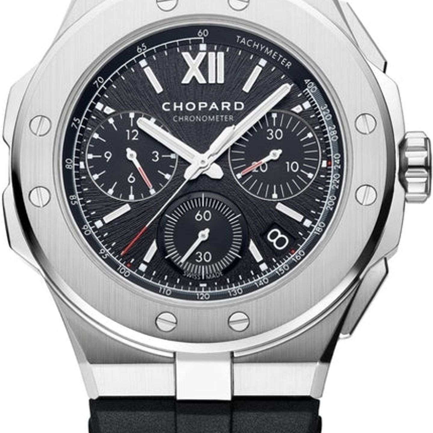 Chopard Alpine Eagle 298609-3004 (2026) - Zwart wijzerplaat 44mm Staal (1/1)