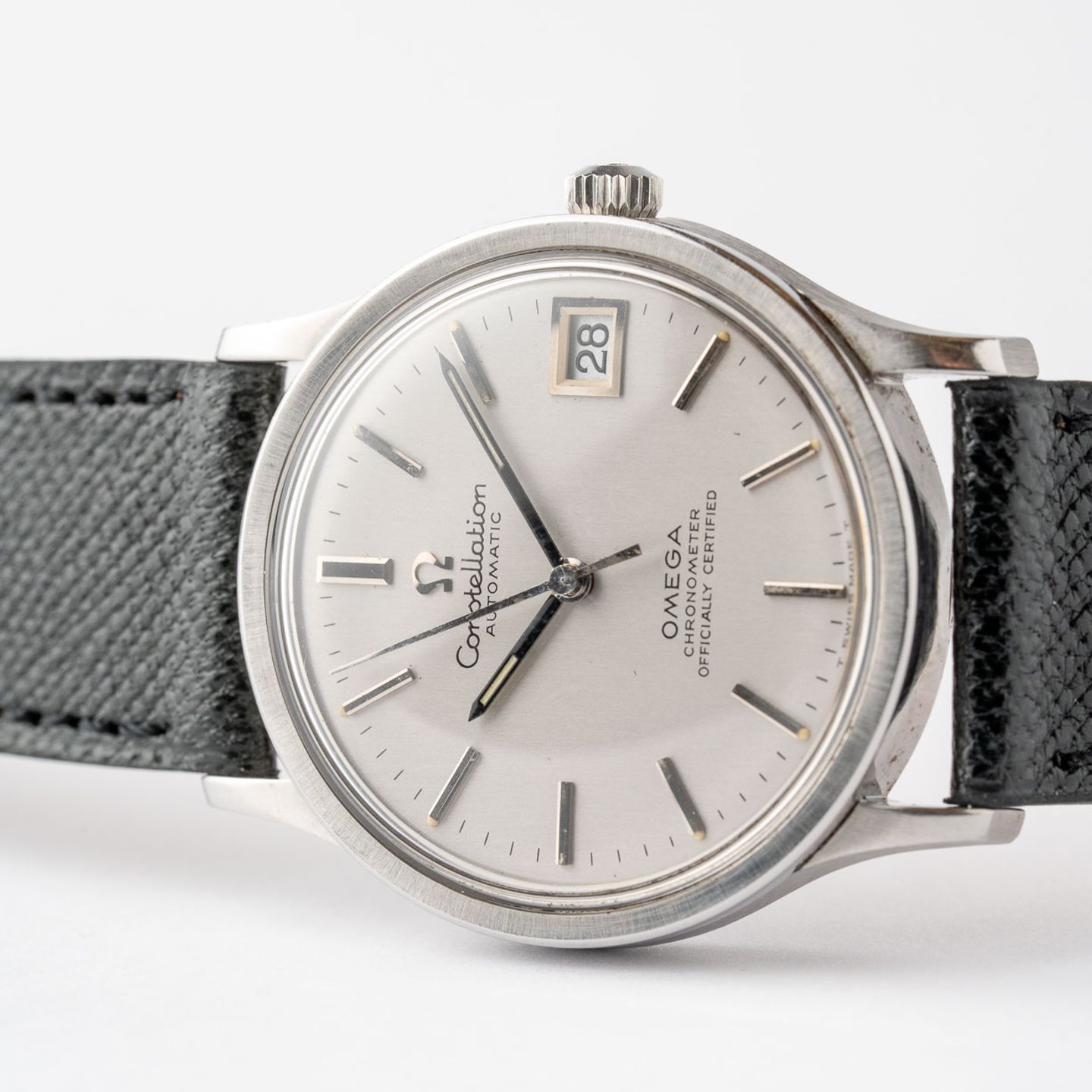 Omega Constellation 168.033 (1969) - Silver dial 33 mm Steel case (3/8)