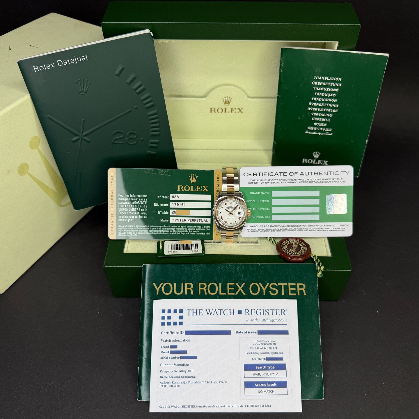 Rolex Lady-Datejust 179161 - (3/8)