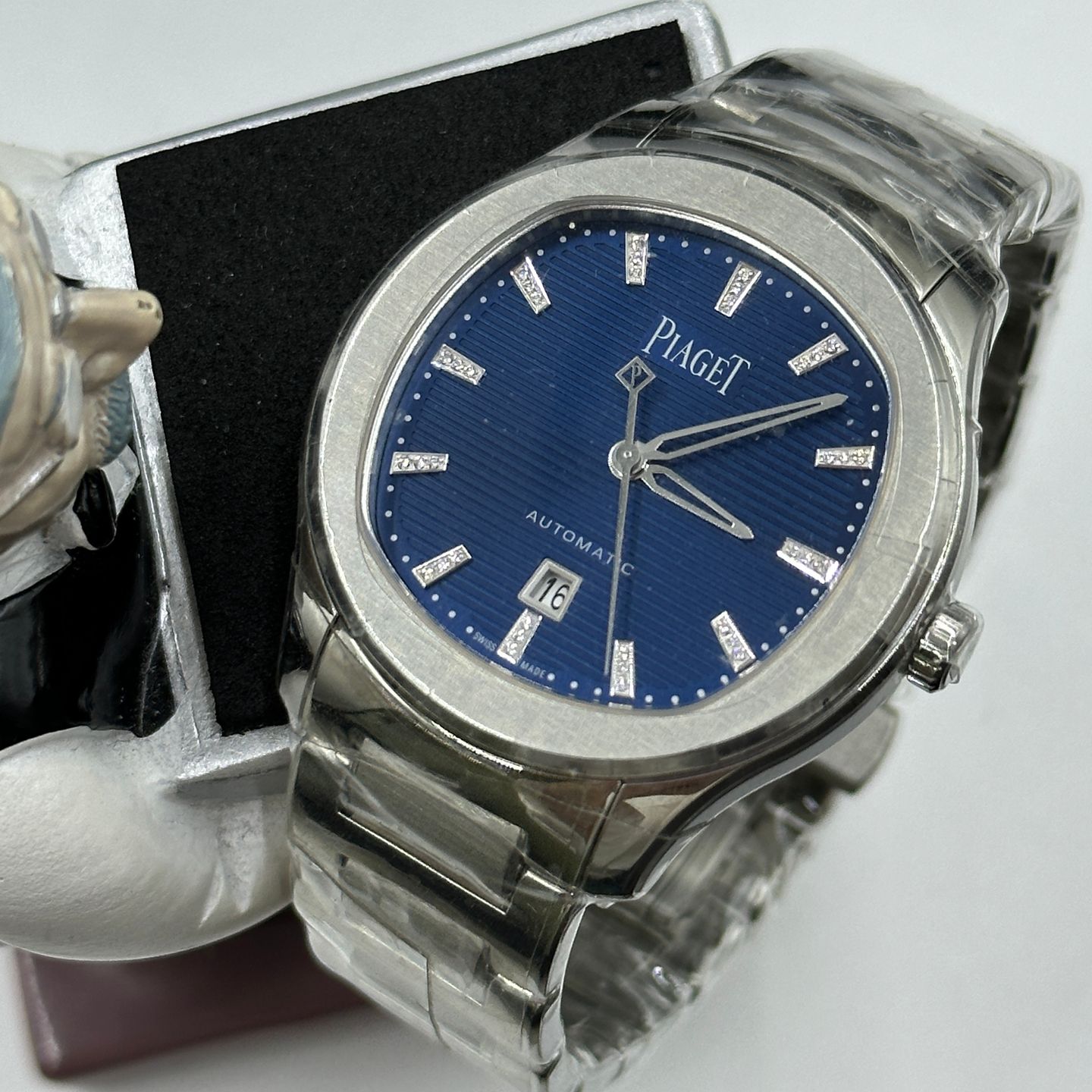 Piaget Polo G0A46018 (2022) - Blauw wijzerplaat 36mm Staal (1/8)