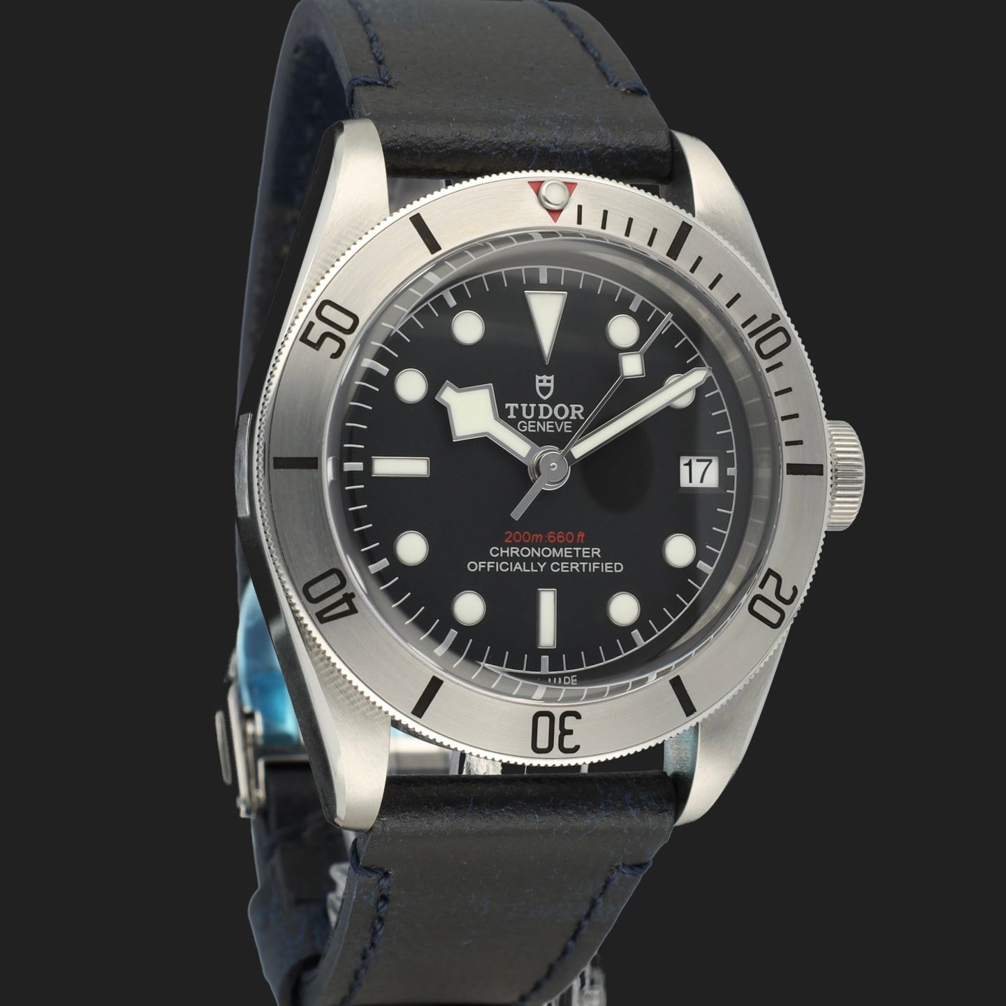 Tudor Black Bay Steel 79730 (2024) - Zwart wijzerplaat 41mm Staal (4/8)