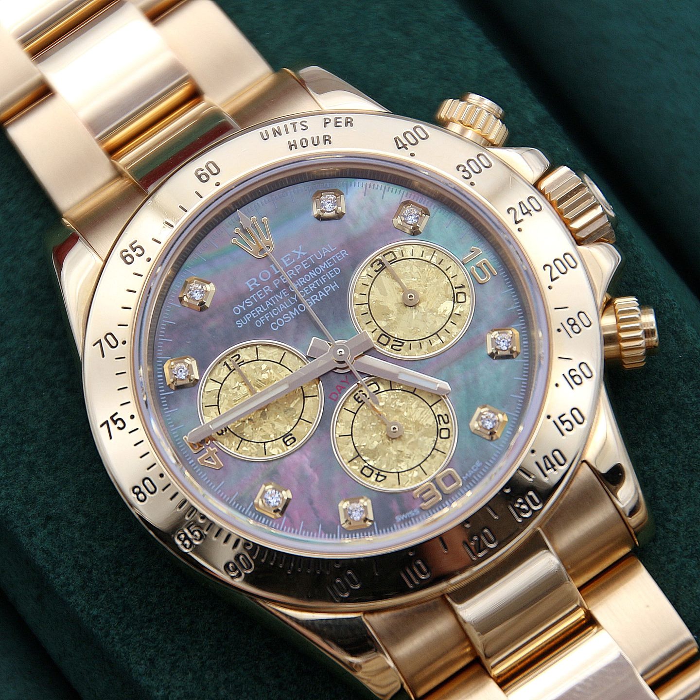 Rolex Daytona 116528 (Unknown (random serial)) - 40 mm Yellow Gold case (5/8)