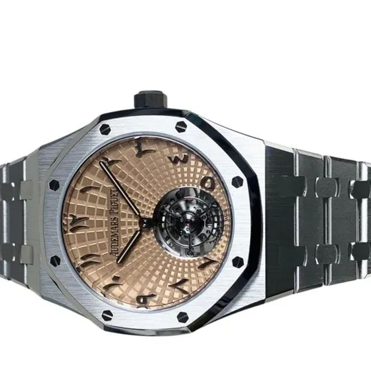 Audemars Piguet Royal Oak Tourbillon 26530TI.OO.1220TI.01 (2022) - Grey dial 41 mm Titanium case (6/6)