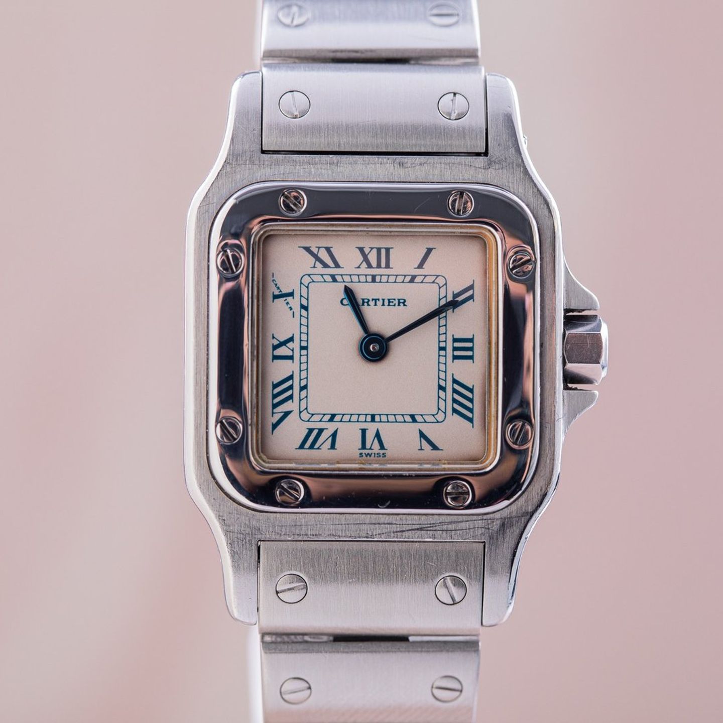 Cartier Santos Galbée 1565 - (8/8)