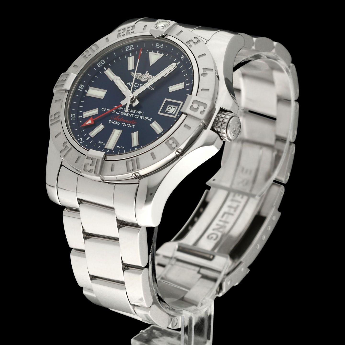 Breitling Avenger II GMT A32390 (2015) - 43mm Staal (5/8)
