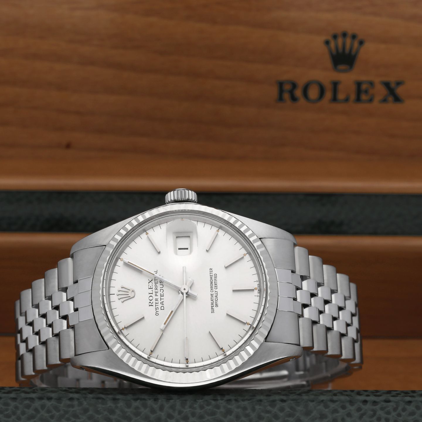 Rolex Datejust 36 16014 (1978) - Silver dial 36 mm Steel case (3/8)