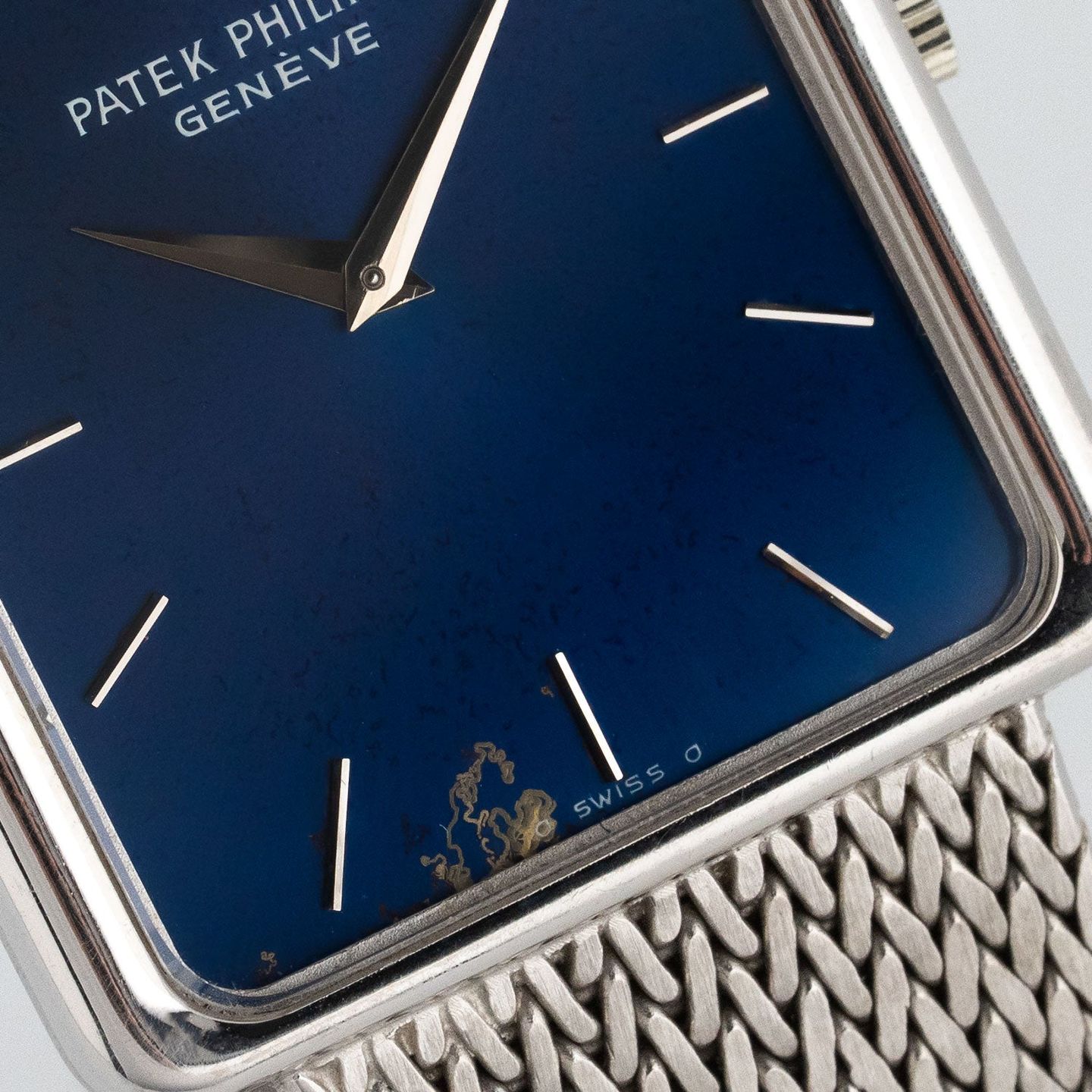 Patek Philippe Gondolo 3599 (1978) - Blauw wijzerplaat 28mm (3/8)