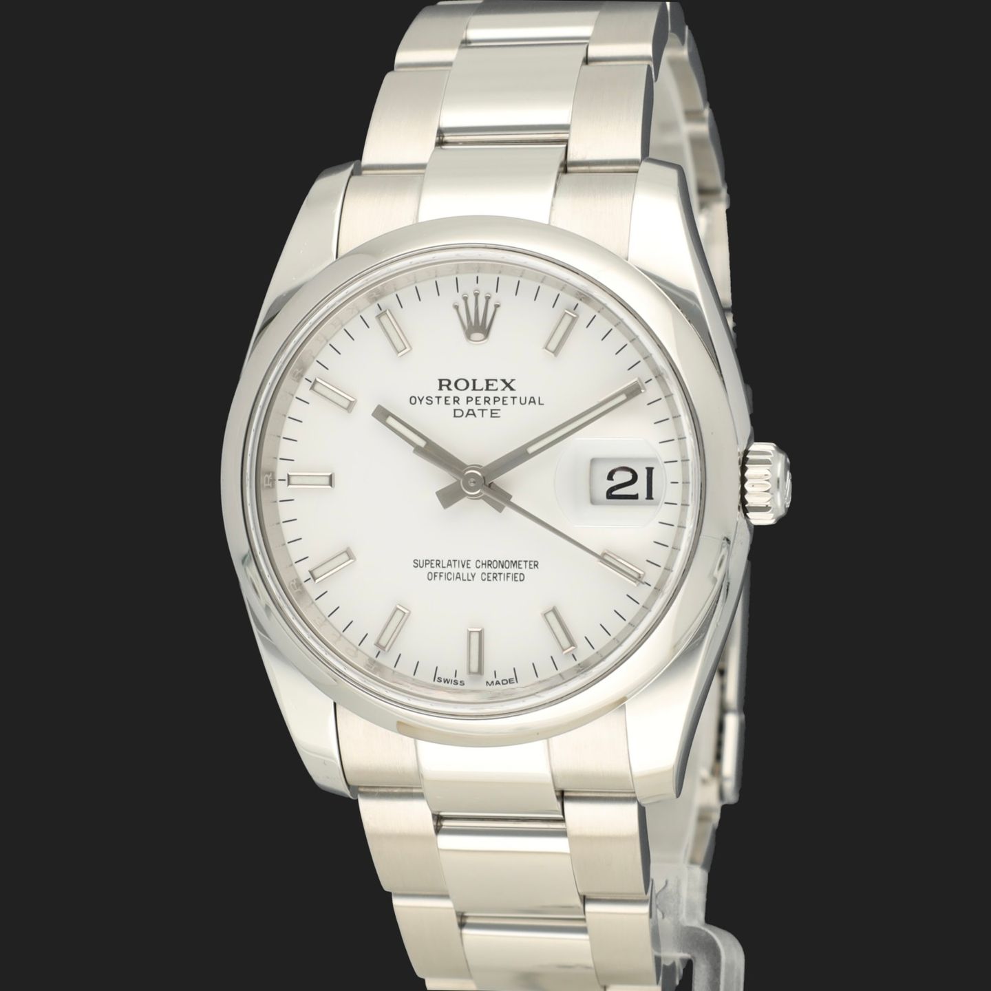 Rolex Oyster Perpetual Date 115200 - (1/8)