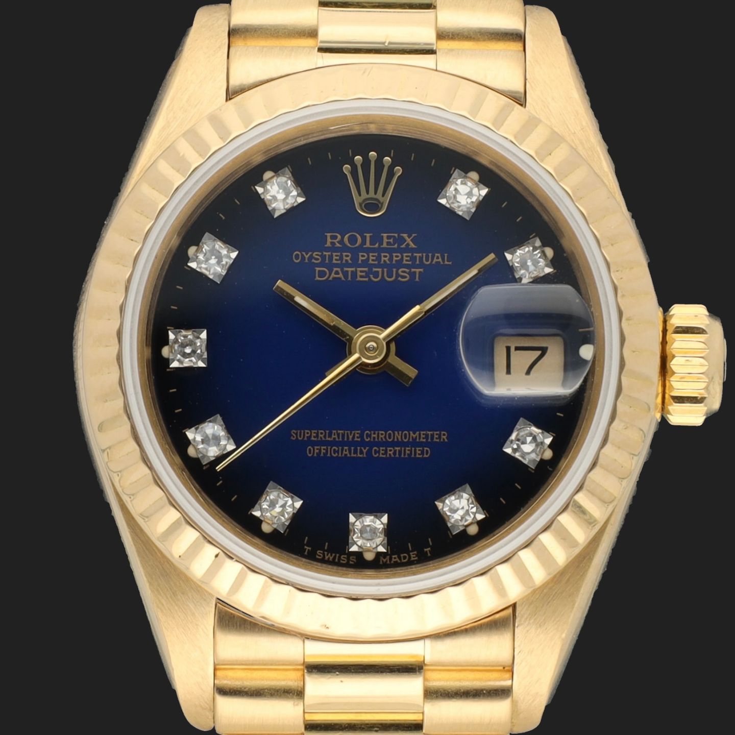 Rolex Lady-Datejust 69178 (1984) - 26 mm Yellow Gold case (2/8)