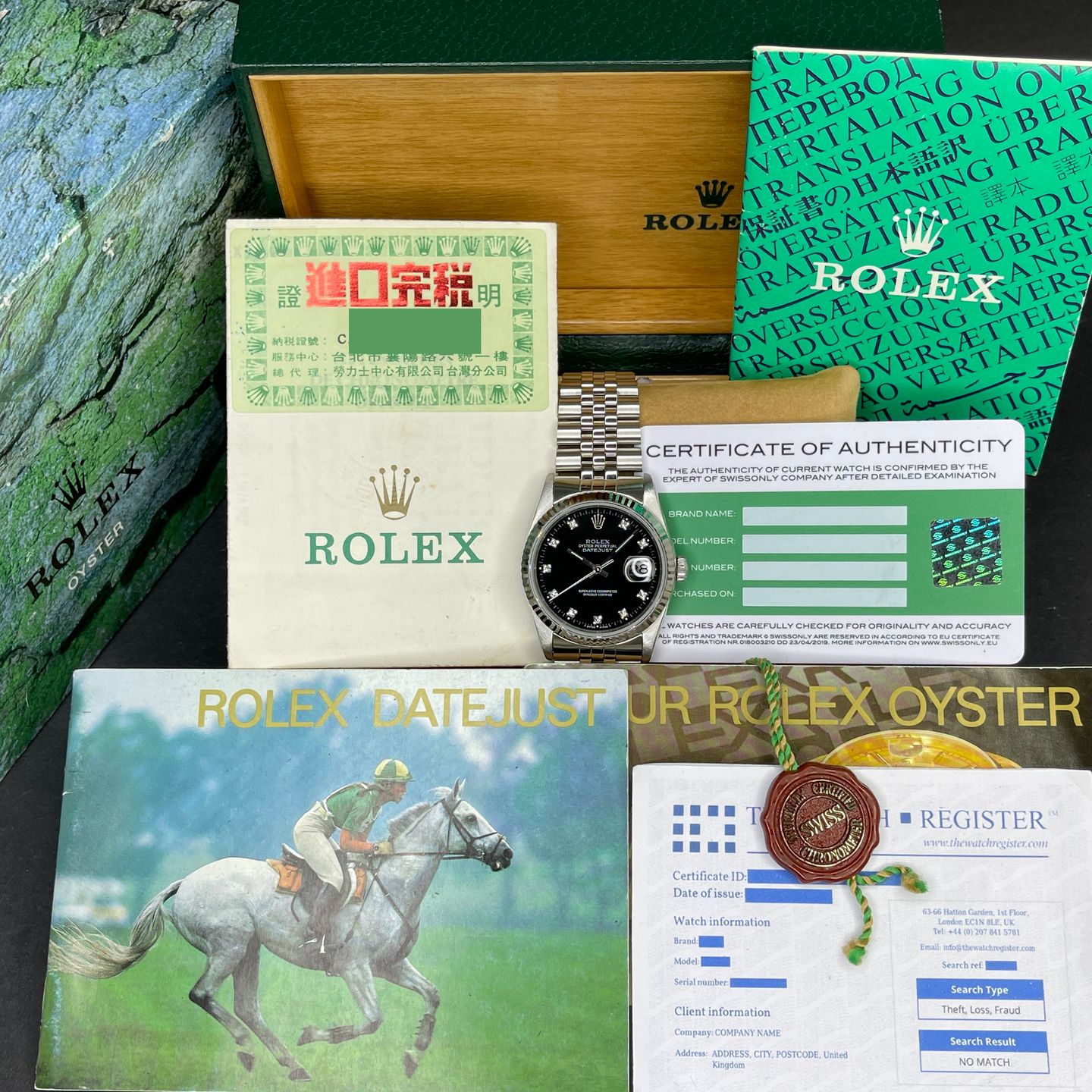 Rolex Datejust 36 16234 (1991) - 36 mm Steel case (3/8)