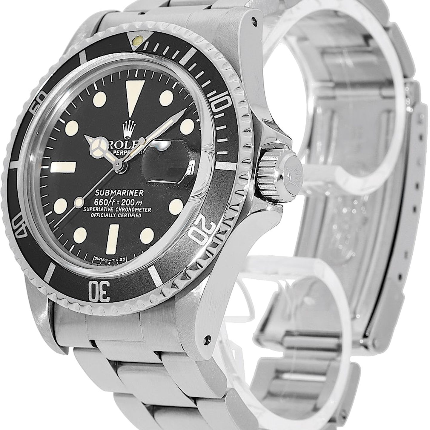 Rolex Submariner Date 1680 (1976) - Black dial 40 mm Steel case (3/5)