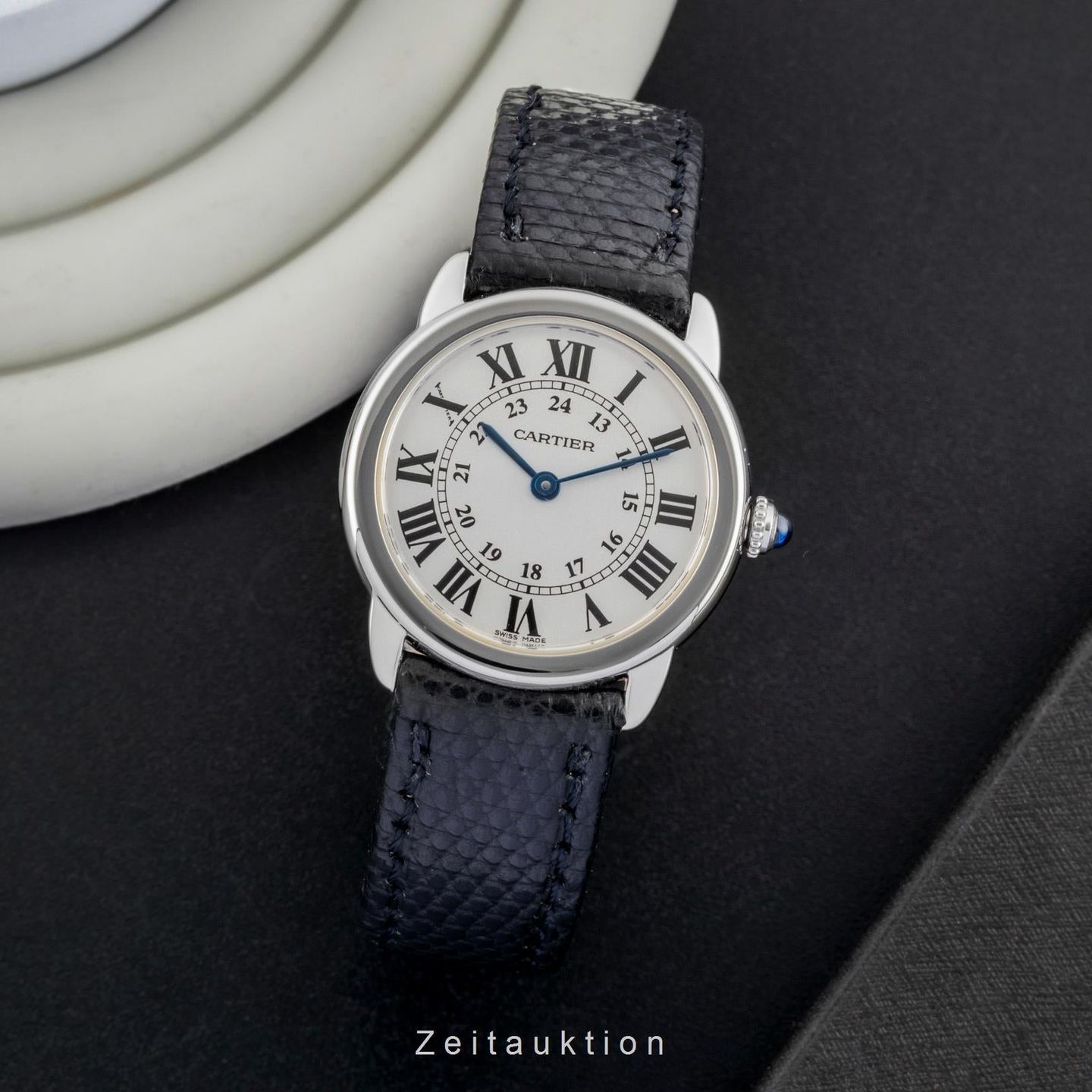 Cartier Ronde Solo de Cartier W6700155 (2007) - 29 mm (3/8)