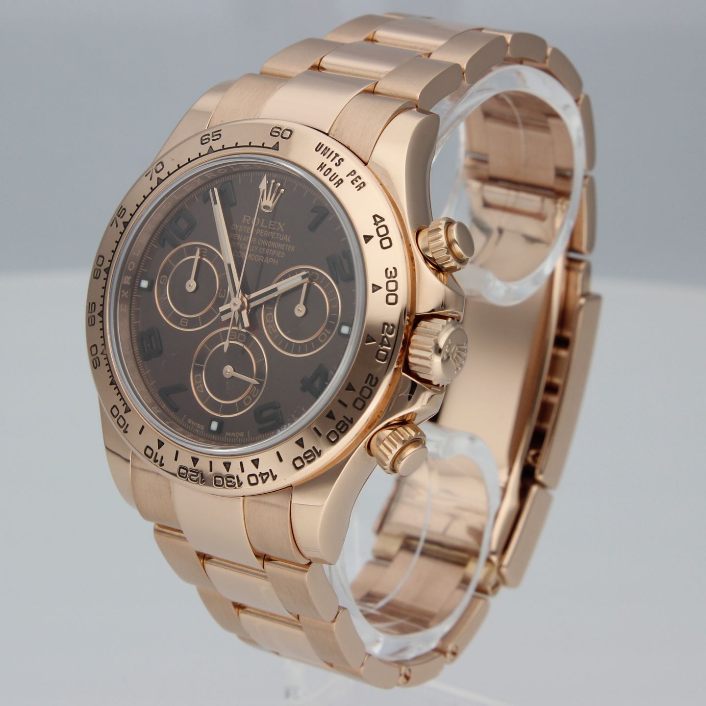 Rolex Daytona 116505 (2014) - Bronze dial 40 mm Rose Gold case (5/8)