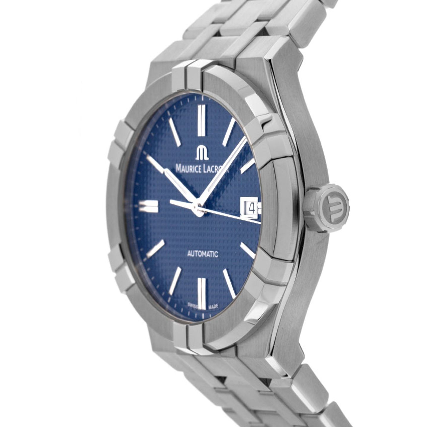Maurice Lacroix Aikon AI6008-SS002-430-1 (2025) - Blue dial 42 mm Steel case (4/7)