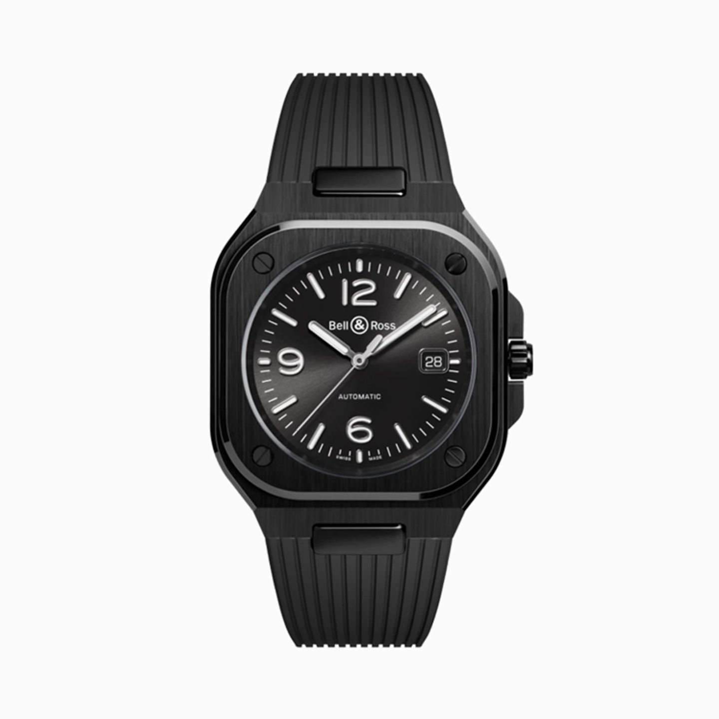 Bell & Ross BR 05 BR05A-BL-CE/SRB (2025) - Zwart wijzerplaat Keramiek (1/1)