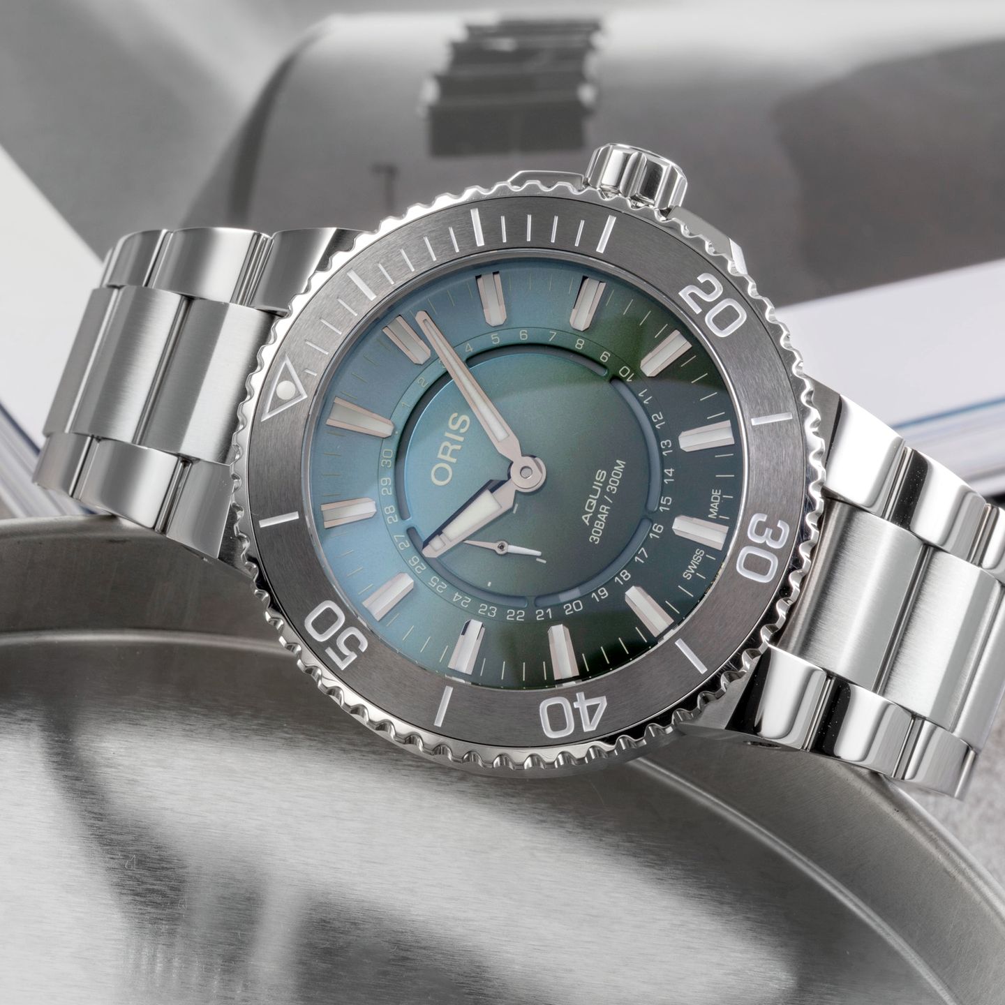 Oris Aquis 01 743 7734 4197-Set - (2/8)