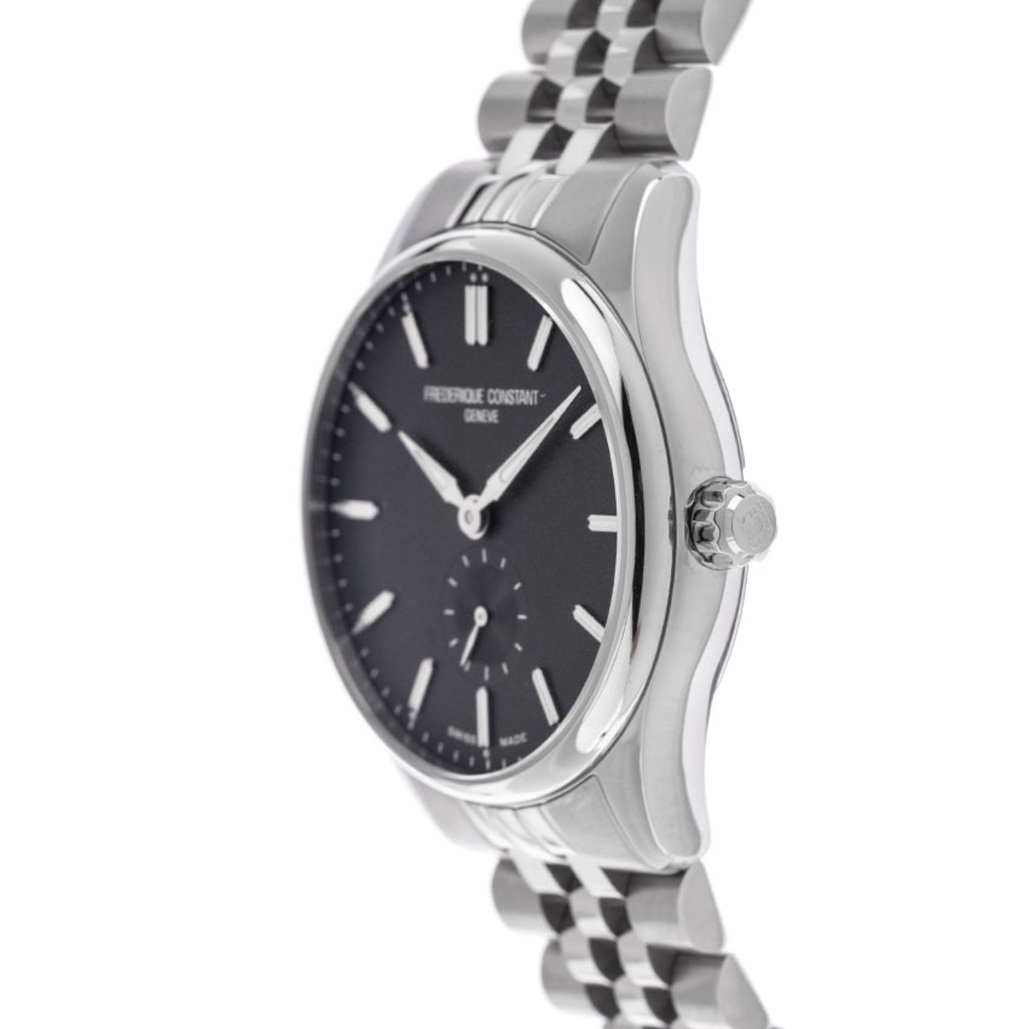 Frederique Constant Classics Index FC-530G3B6B (2025) - Grey dial 39 mm Steel case (4/7)