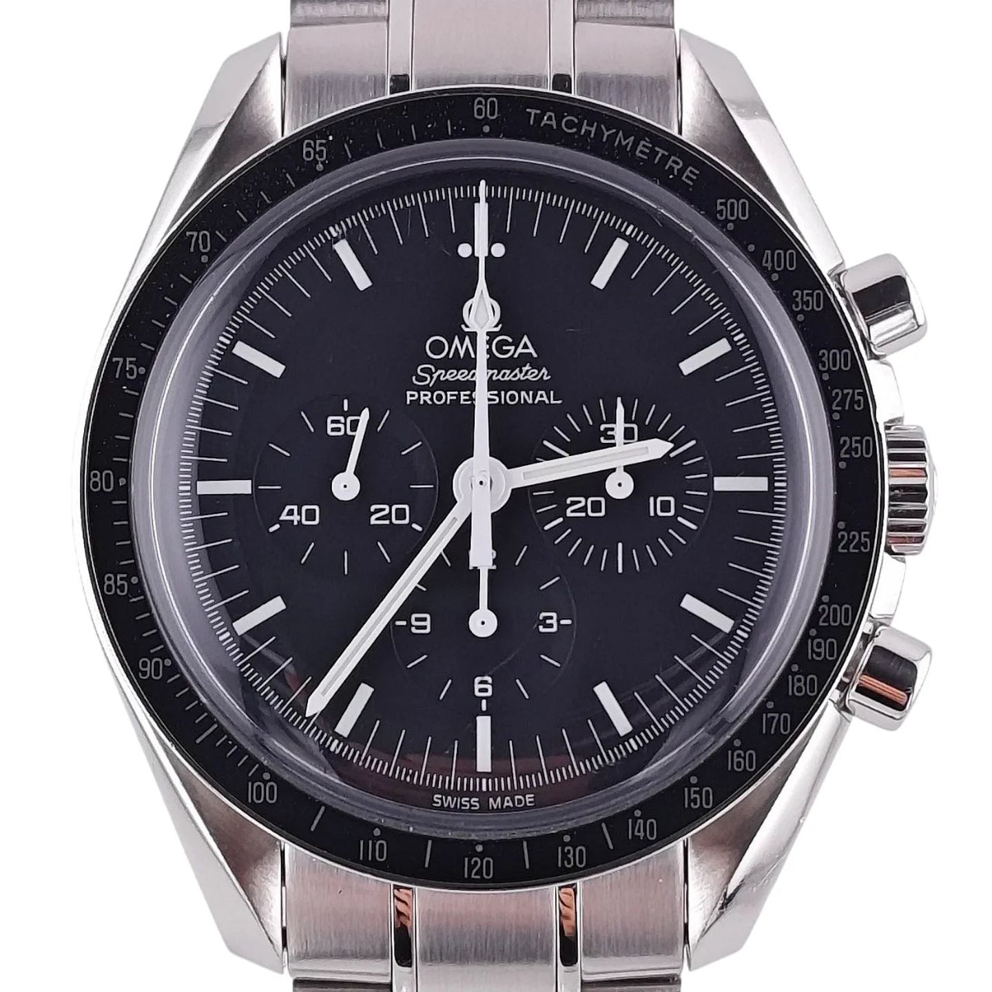 Omega Speedmaster Professional Moonwatch 3570.50.00 (Unknown (random serial)) - Black dial 42 mm Steel case (2/7)