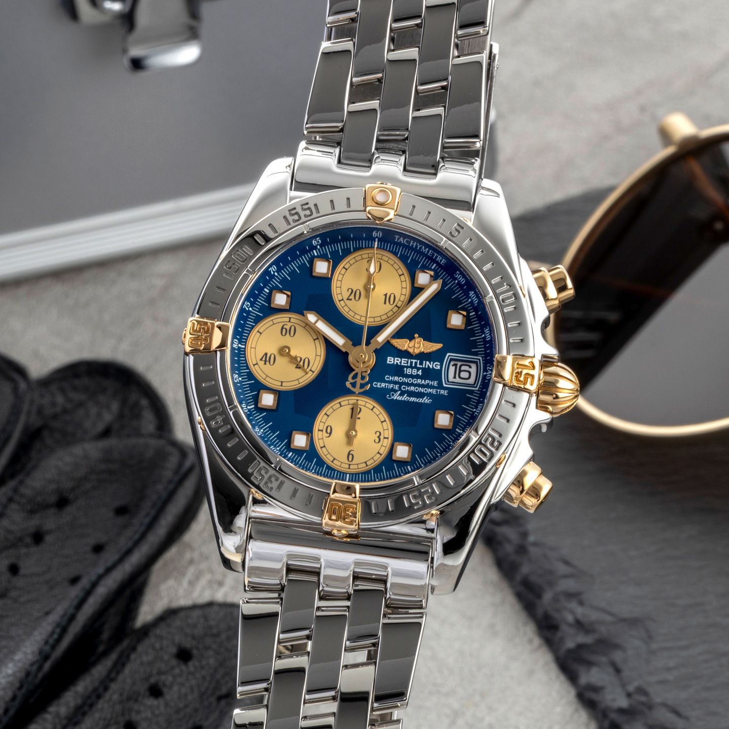 Breitling Chrono Cockpit B13357 (Unknown (random serial)) - 39 mm Steel case (3/8)