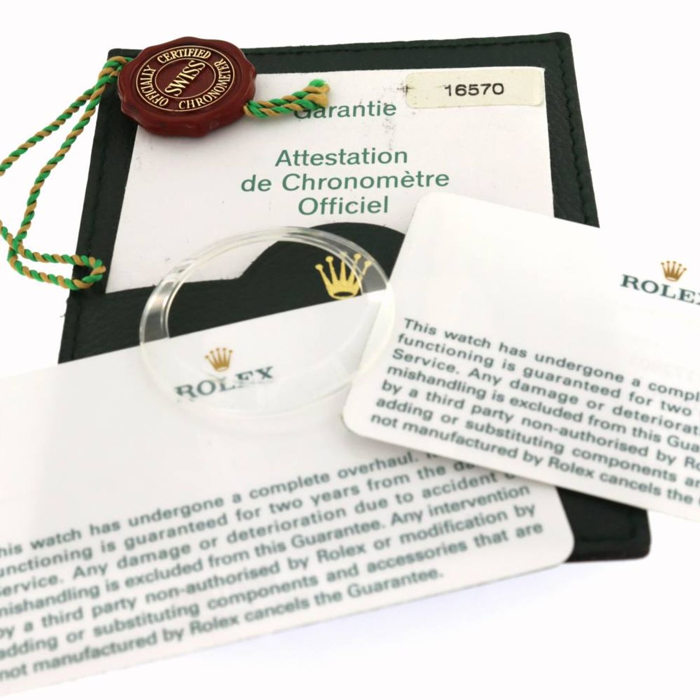 Rolex Explorer II 16570 (2005) - White dial 40 mm Steel case (5/7)