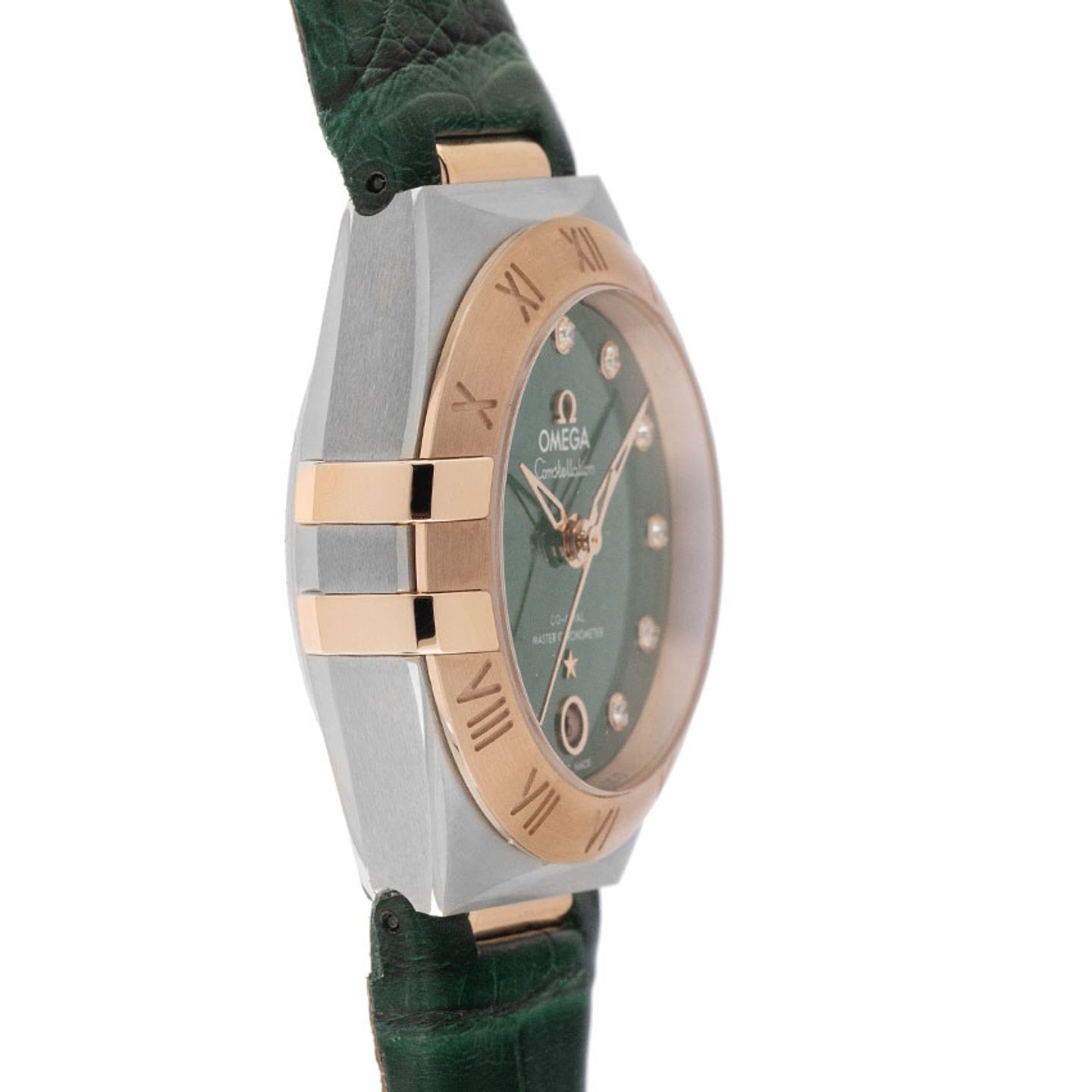 Omega Constellation 131.23.29.20.99.001 (2022) - Green dial 29 mm Steel case (4/6)
