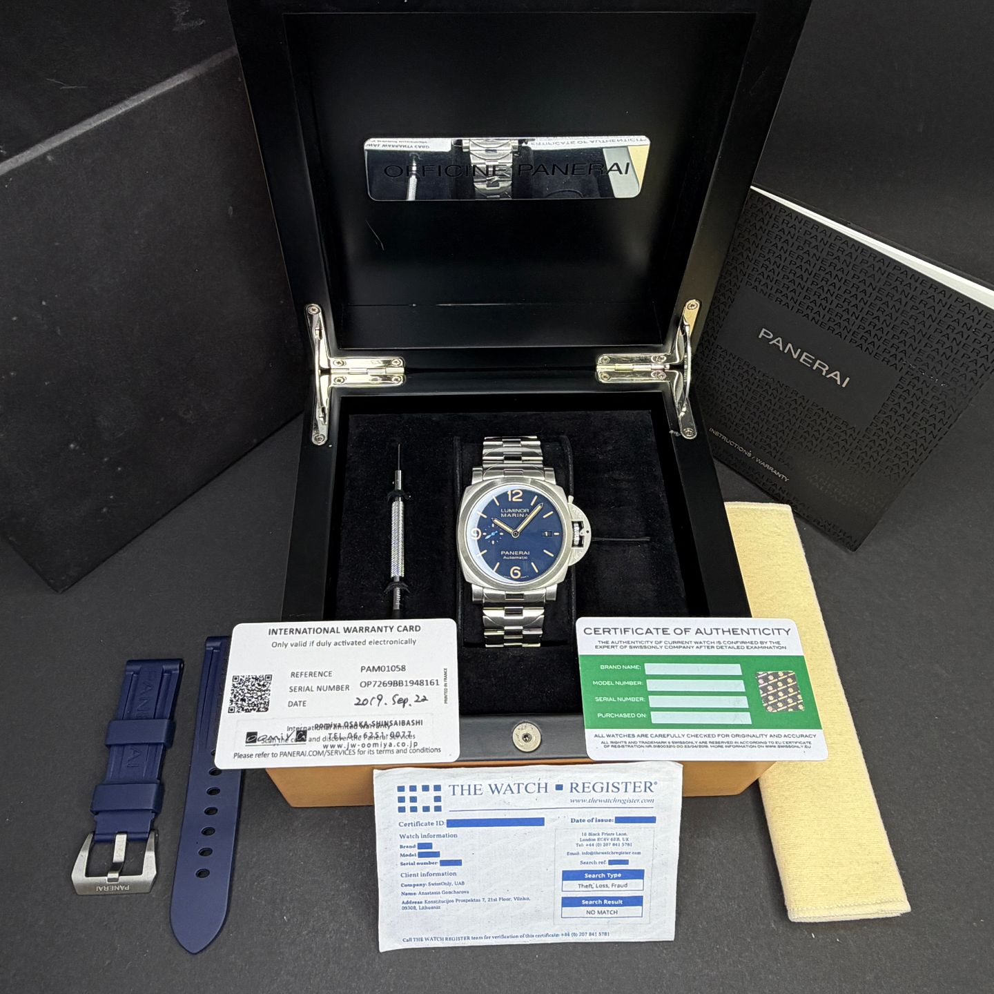 Panerai Luminor Marina Automatic PAM01058 - (4/8)