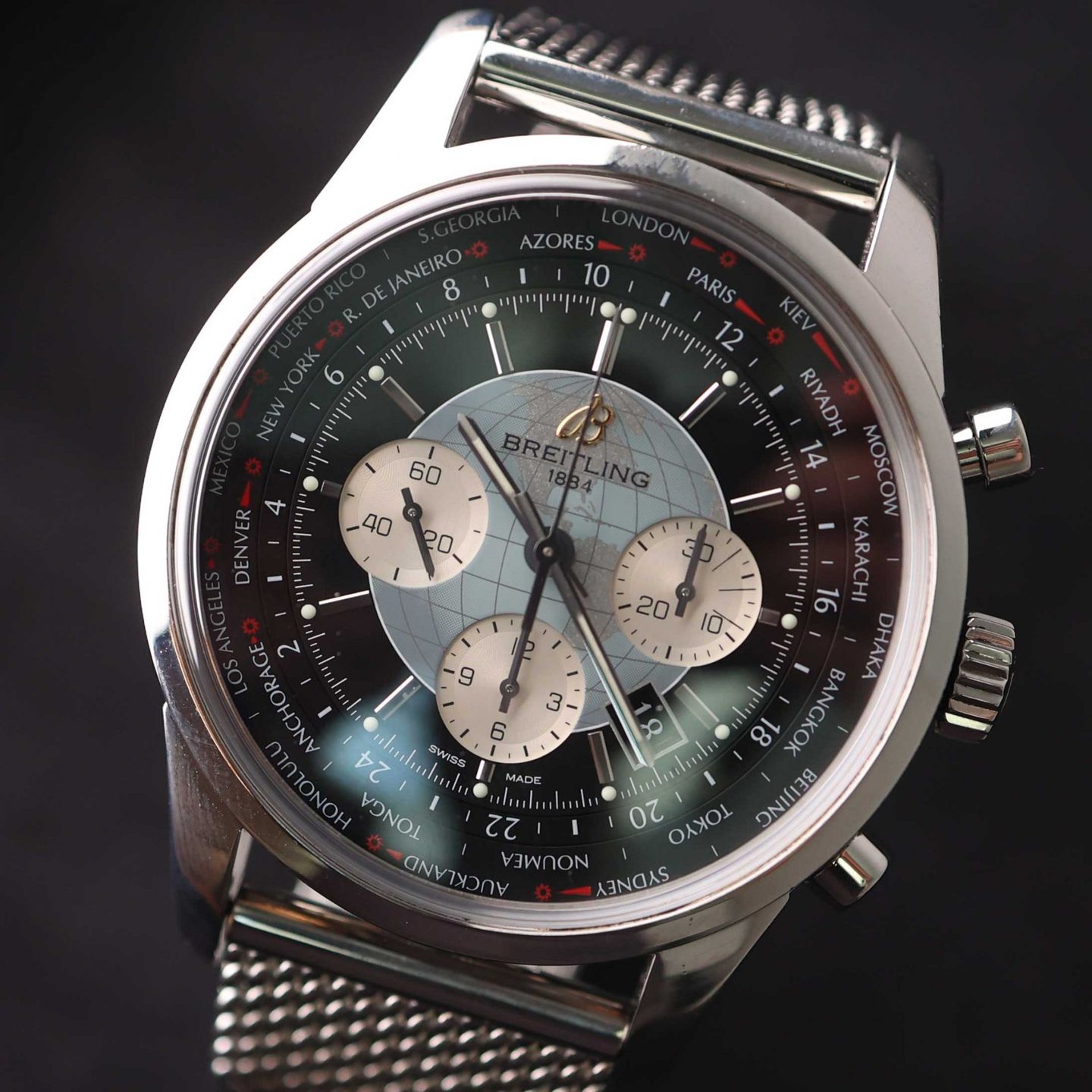 Breitling Transocean Chronograph Unitime AB0510U4 - (5/6)