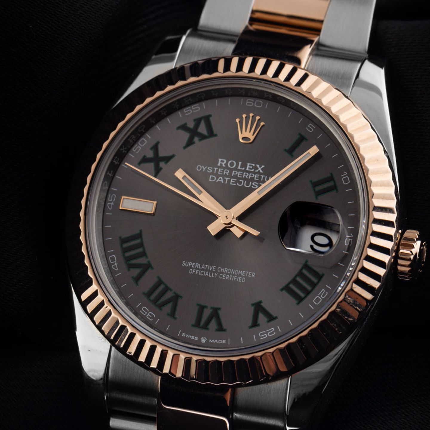 Rolex Datejust 41 126331 (2021) - Grijs wijzerplaat 41mm Goud/Staal (3/7)