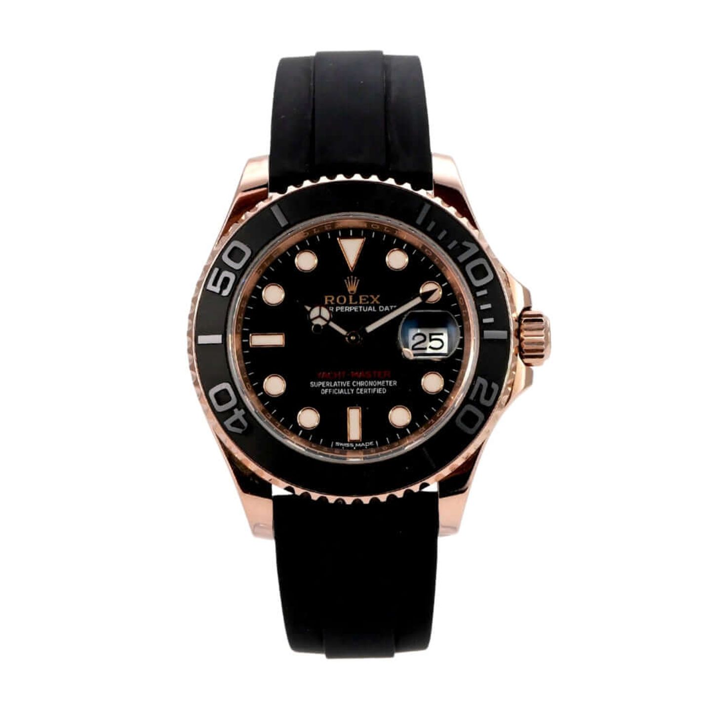 Rolex Yacht-Master 40 116655 (2017) - 40 mm Rose Gold case (2/8)