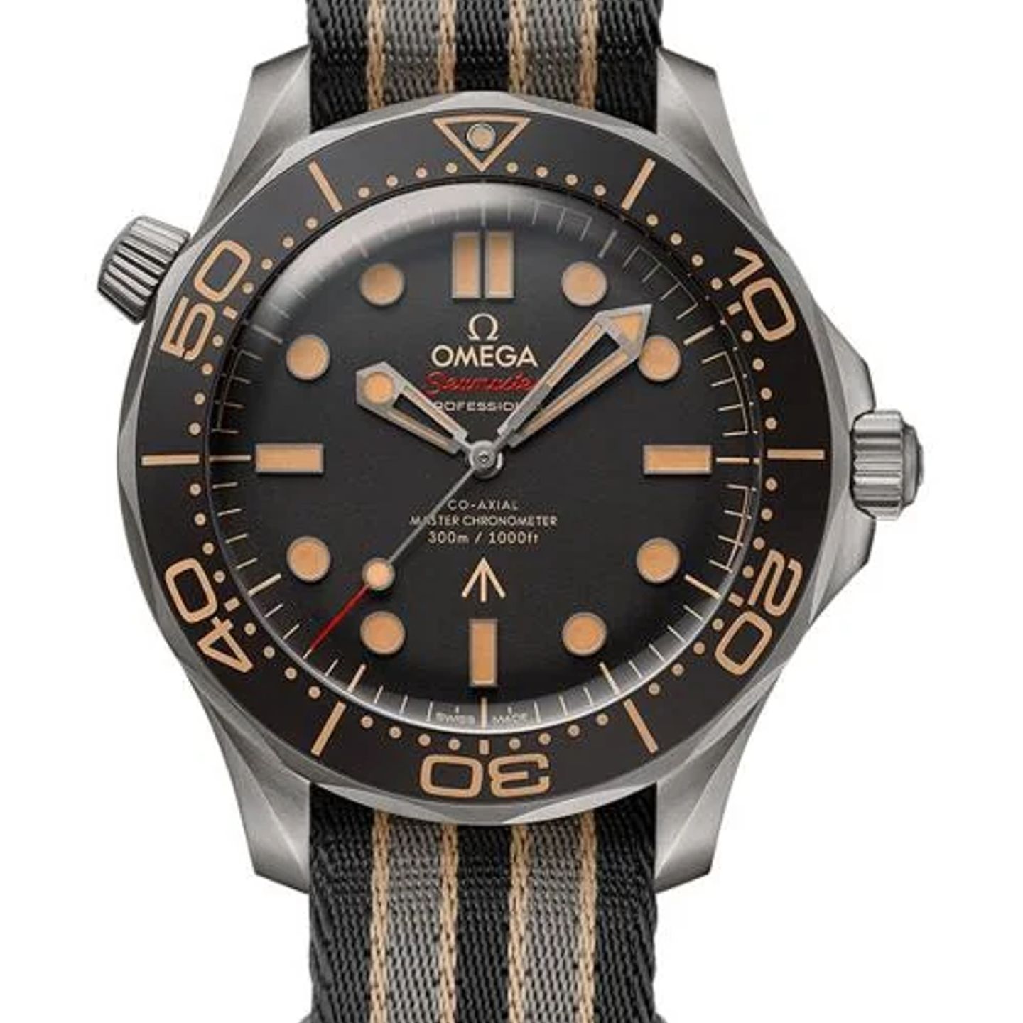 Omega Seamaster Diver 300 M 210.92.42.20.01.001 (2026) - Bruin wijzerplaat 42mm Titanium (1/1)
