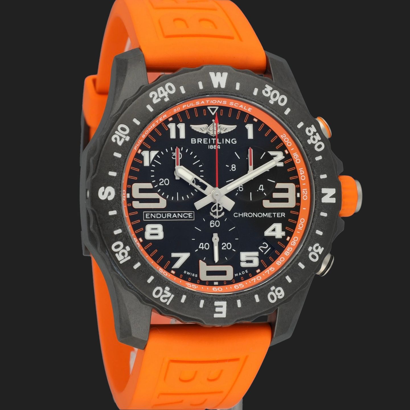 Breitling Endurance Pro X82310A51B1S1 (2023) - Zwart wijzerplaat 44mm Plastic (4/8)
