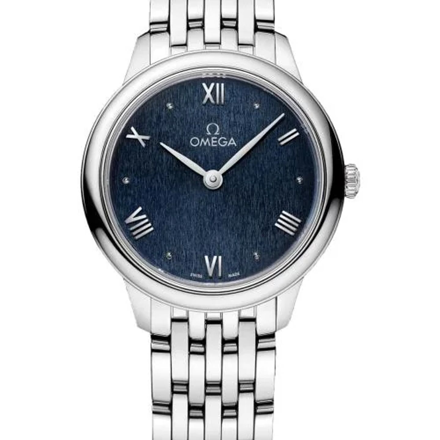 Omega De Ville 434.10.28.60.03.002 (2026) - Turquoise wijzerplaat 28mm Staal (1/1)