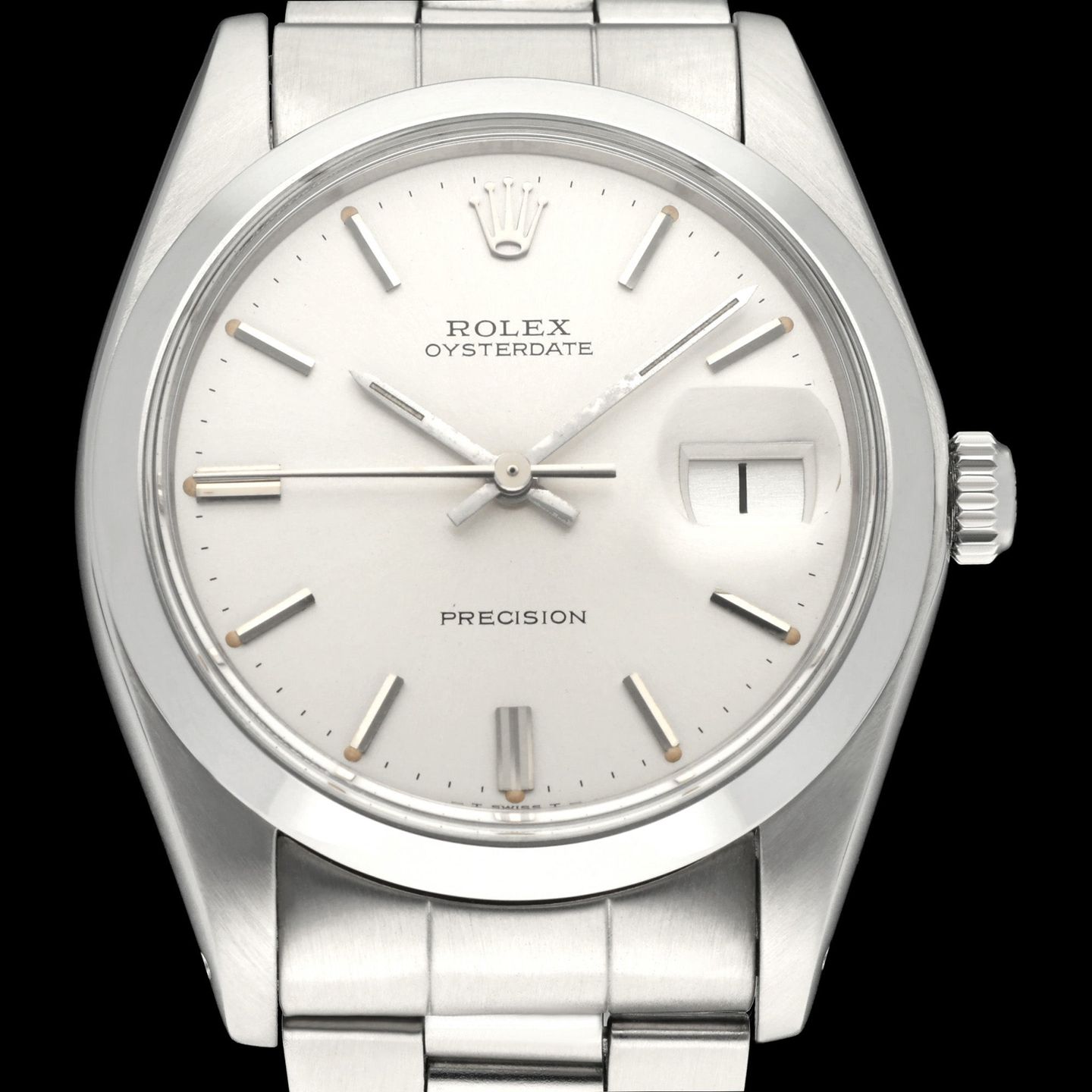 Rolex Oyster Precision 6694 (1978) - Silver dial 34 mm Steel case (1/7)