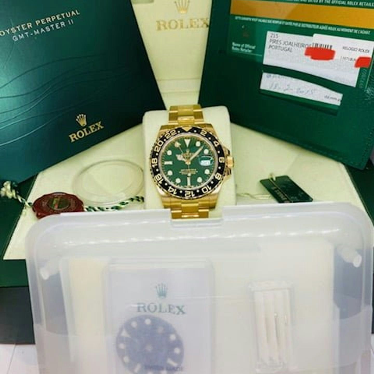 Rolex GMT-Master II 116718LN (2015) - 40mm Geelgoud (6/8)