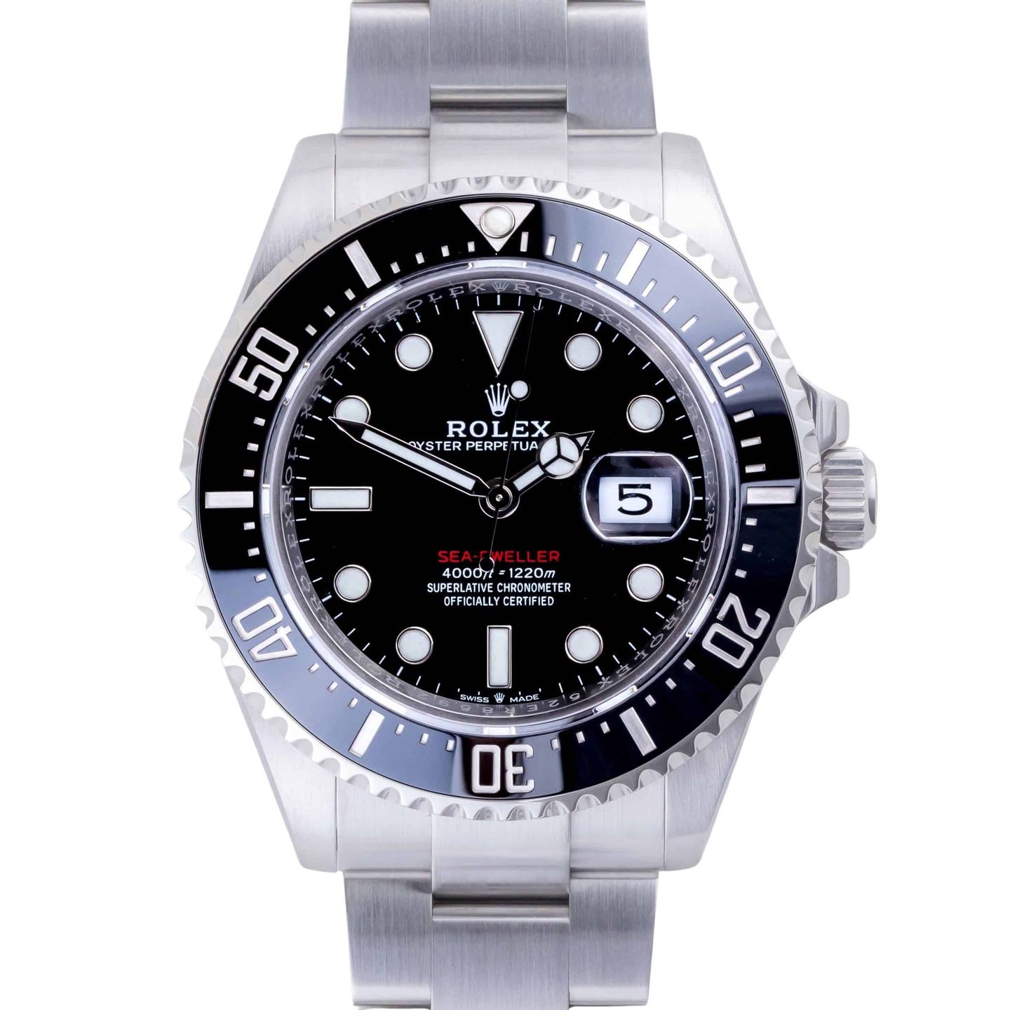 Rolex Sea-Dweller 126600 (2021) - Black dial 43 mm Steel case (3/8)