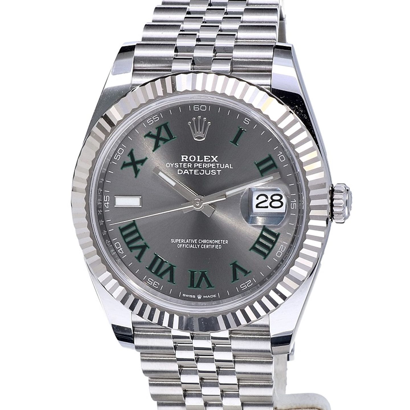 Rolex Datejust 41 126334 (2022) - Grey dial 41 mm Steel case (1/8)