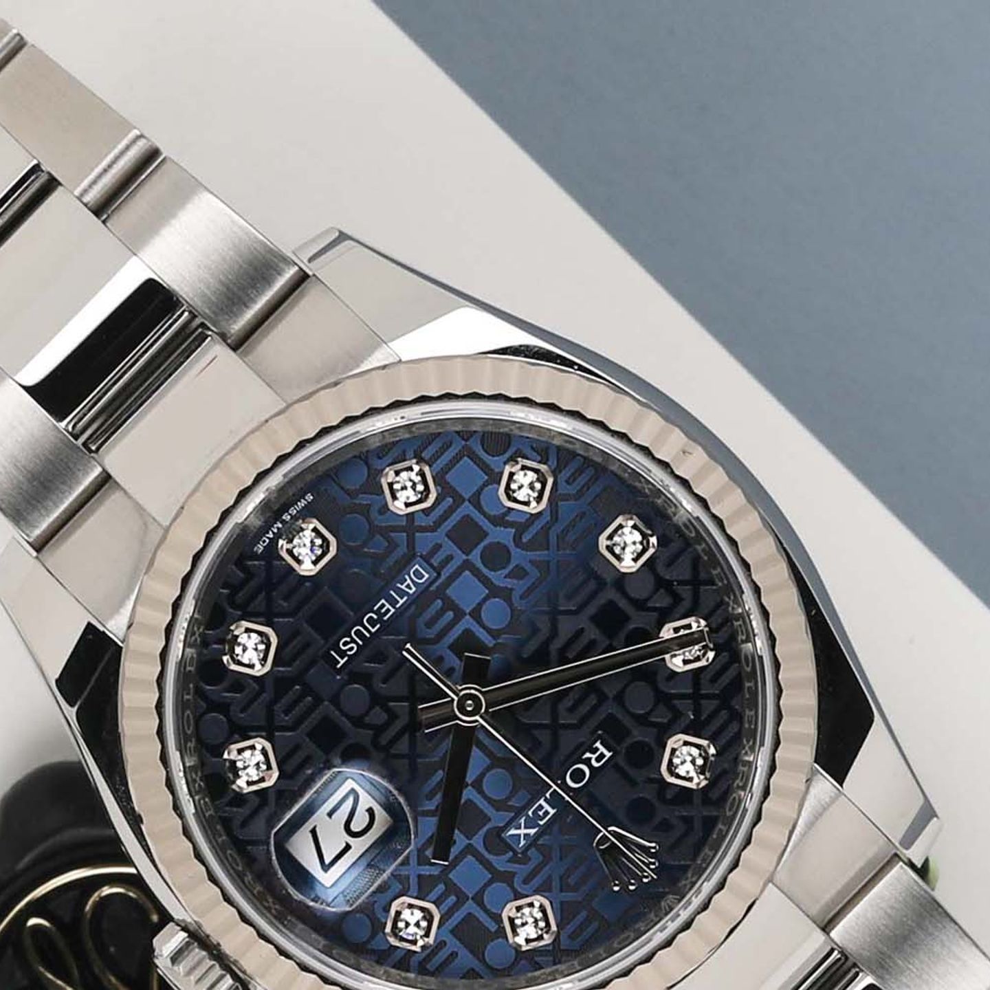 Rolex Datejust 36 116234 (2020) - Blue dial 36 mm Steel case (4/8)