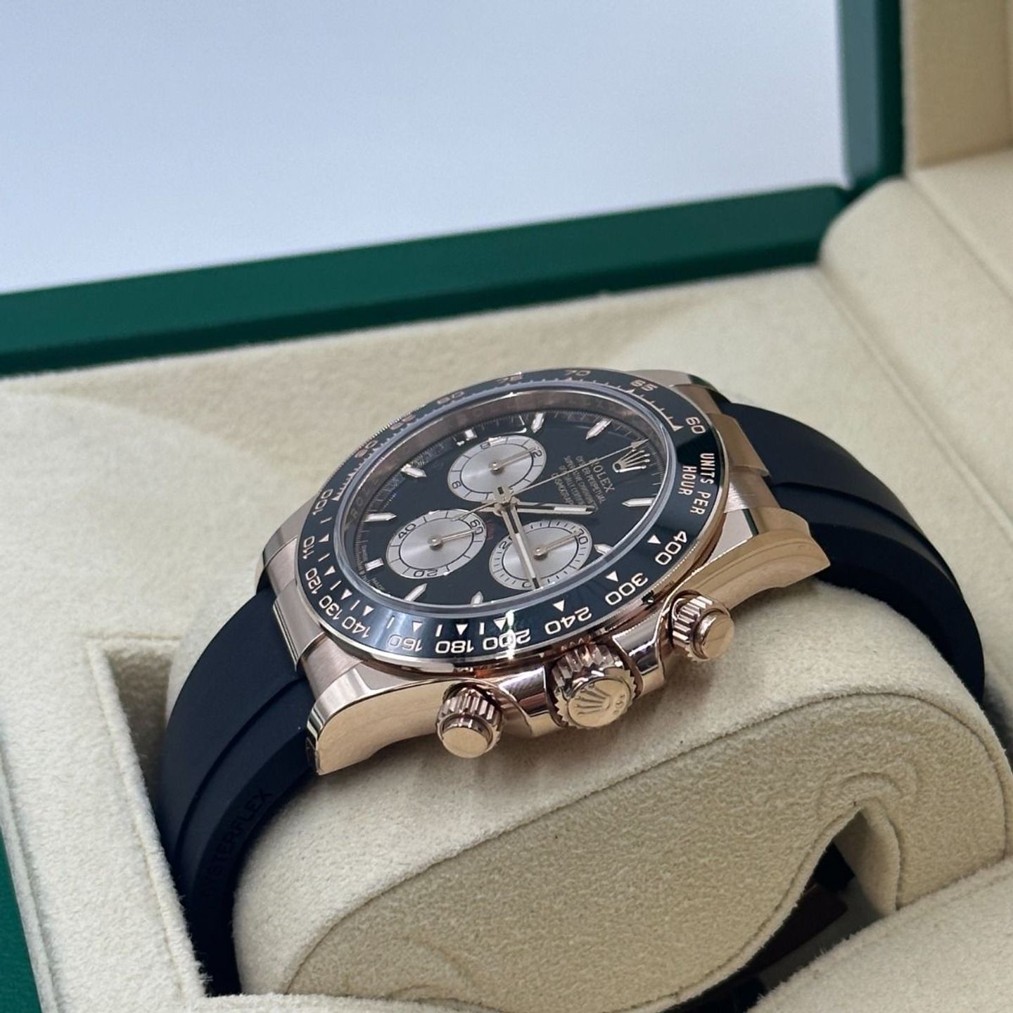 Rolex Daytona 126515LN (2023) - Black dial 40 mm Rose Gold case (5/8)