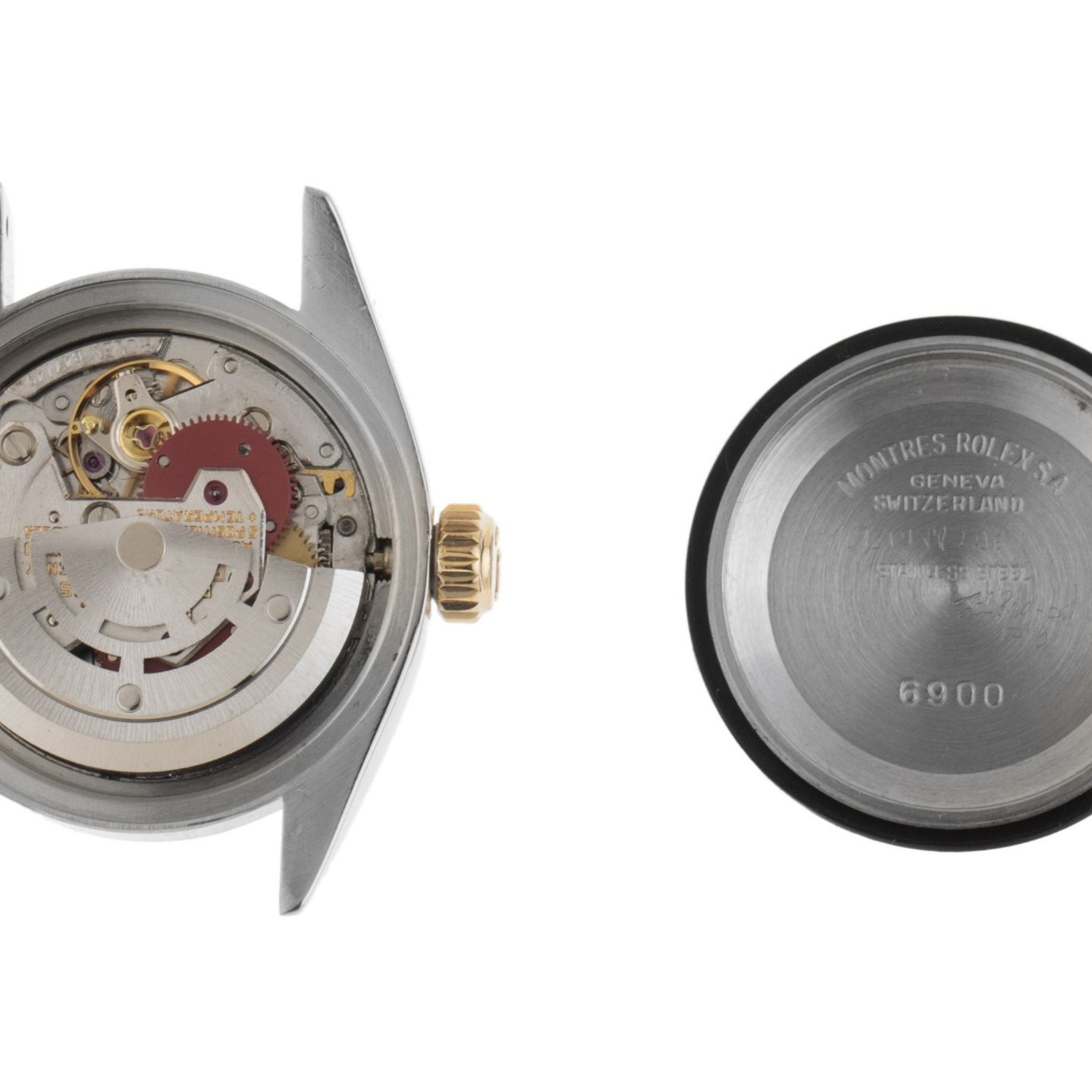 Rolex Lady-Datejust 6917 (1976) - Blue dial 26 mm Gold/Steel case (8/8)