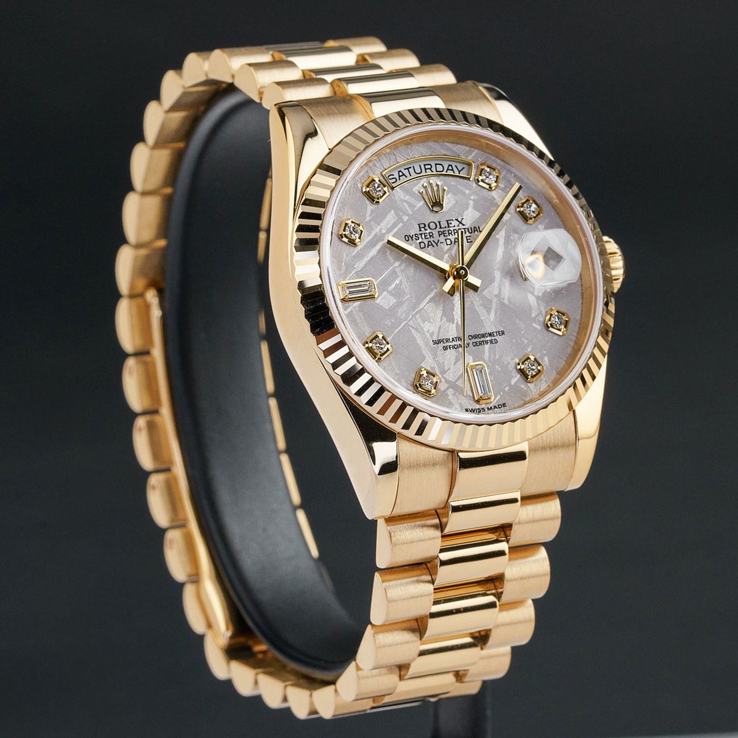 Rolex Day-Date 36 118238 (2005) - 36 mm Yellow Gold case (5/8)