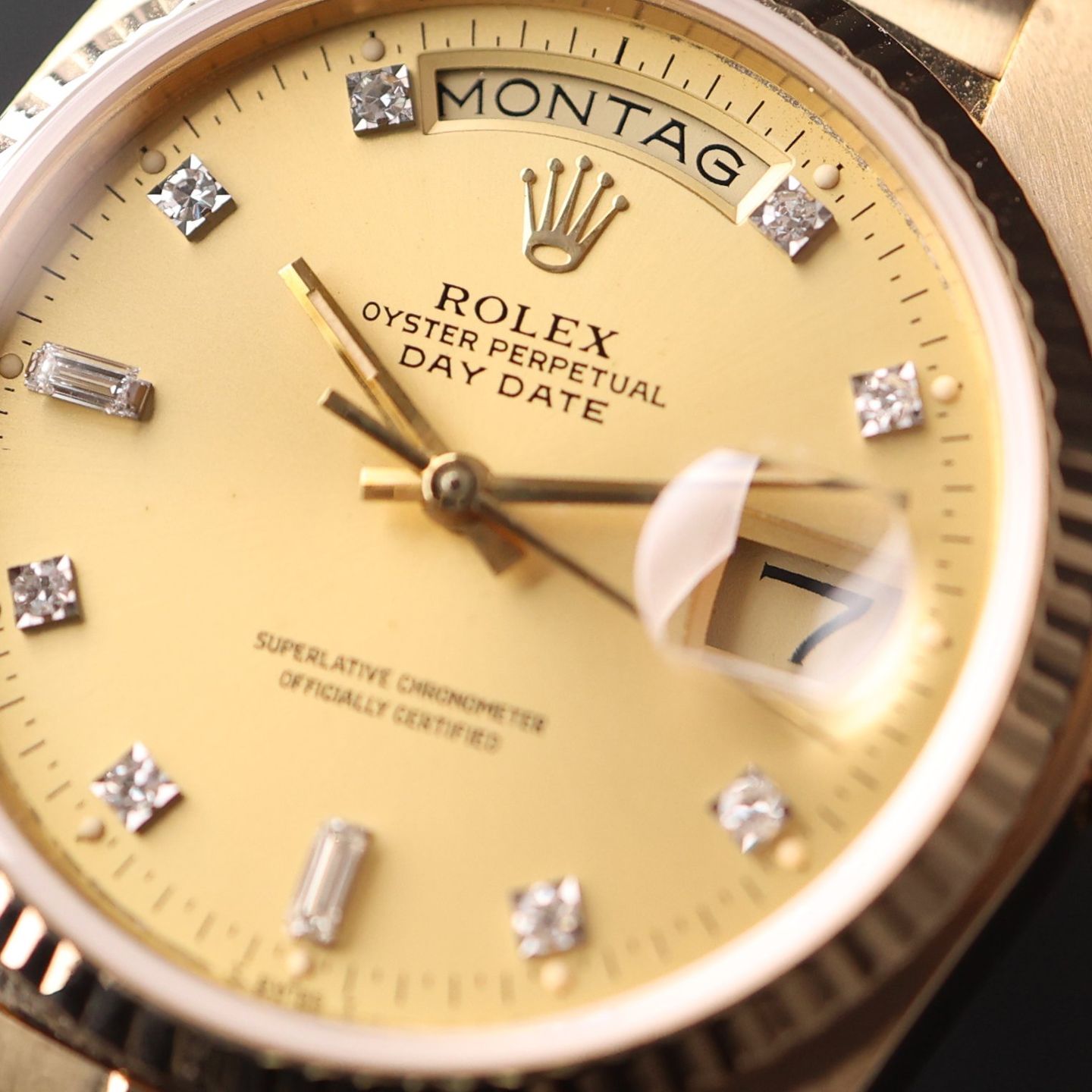 Rolex Day-Date 36 18038 (1979) - 36 mm Yellow Gold case (5/5)