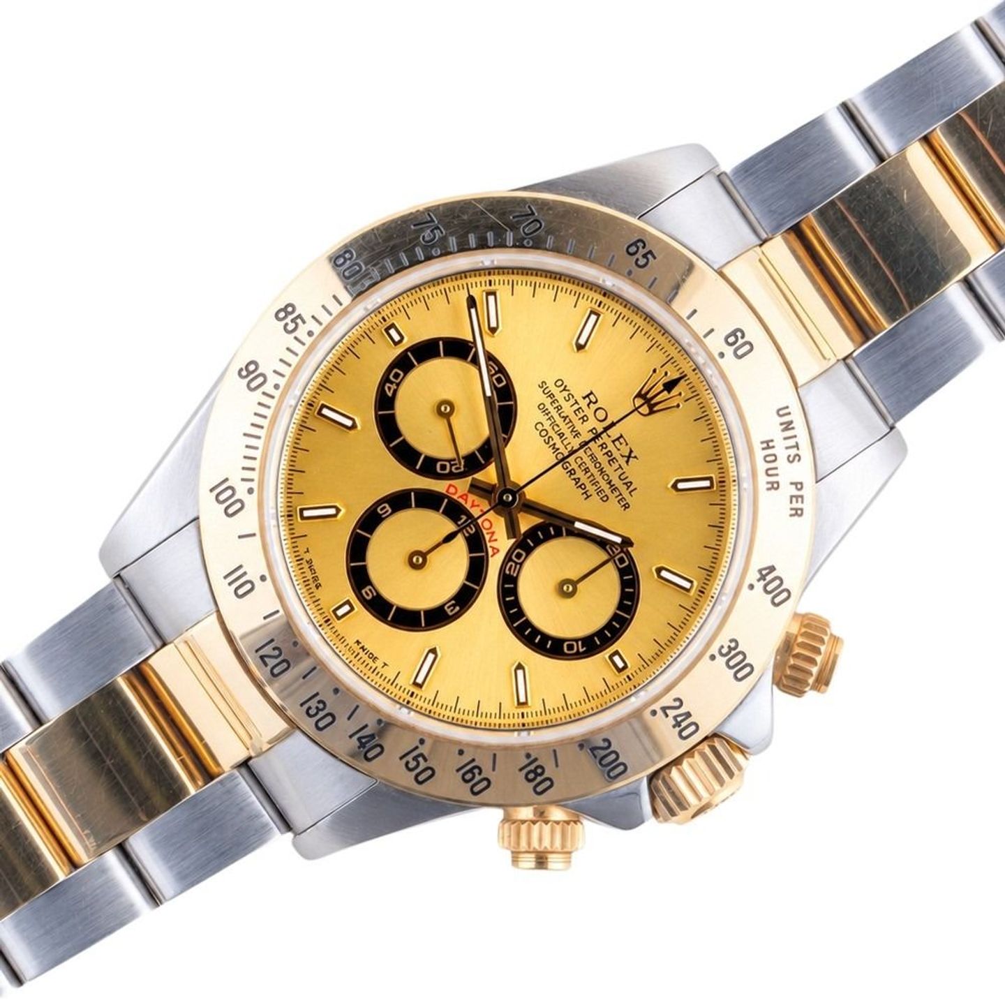 Rolex Daytona 16523 (1996) - 40mm Goud/Staal (1/7)