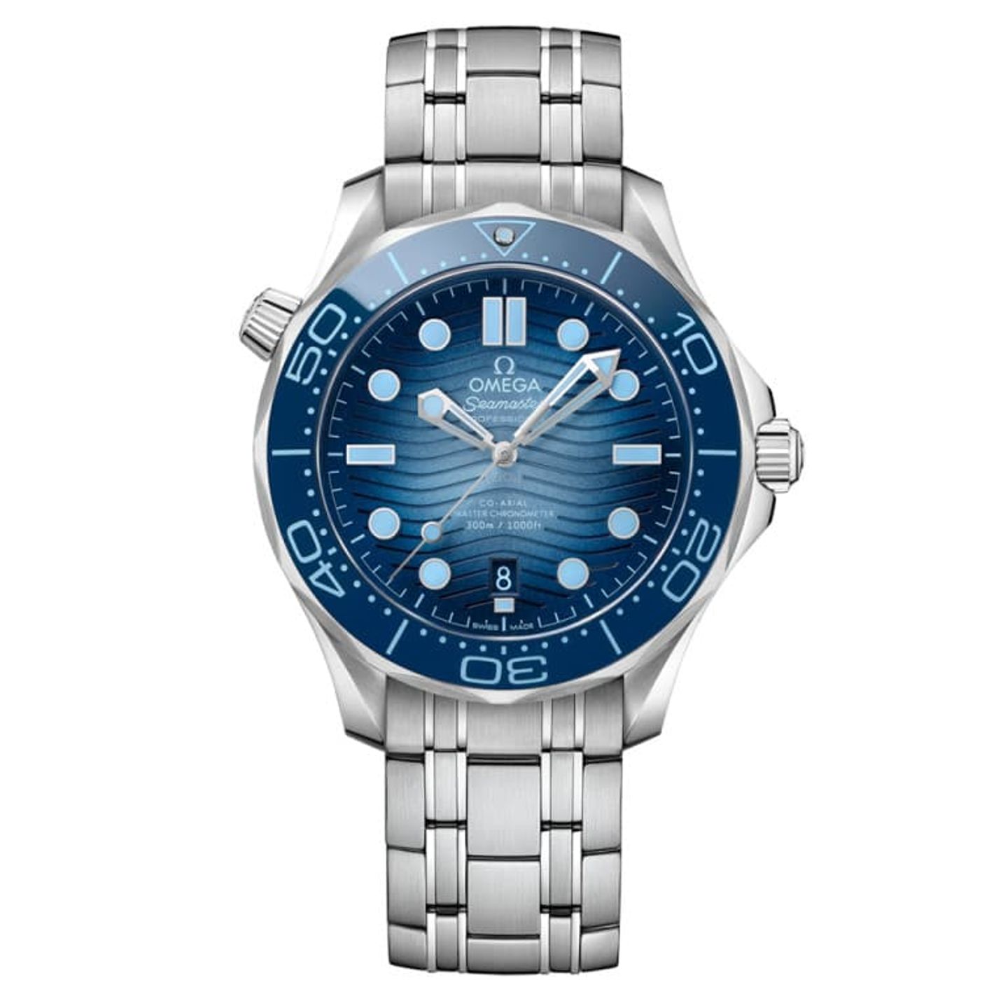 Omega Seamaster Diver 300 M 210.30.42.20.03.003 (2024) - Blue dial 42 mm Steel case (1/1)