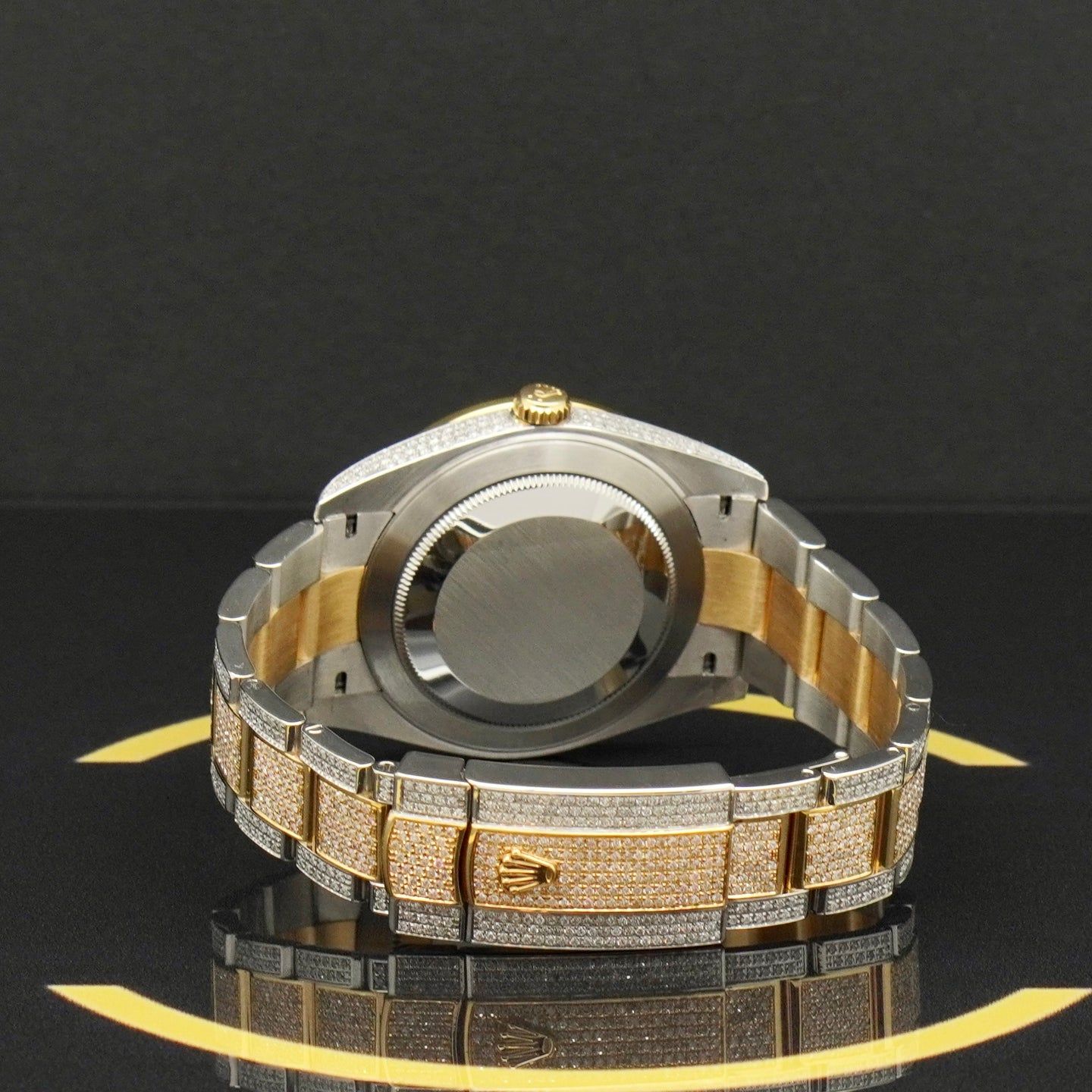 Rolex Datejust 41 126303 (2020) - Diamond dial 41 mm Gold/Steel case (7/7)