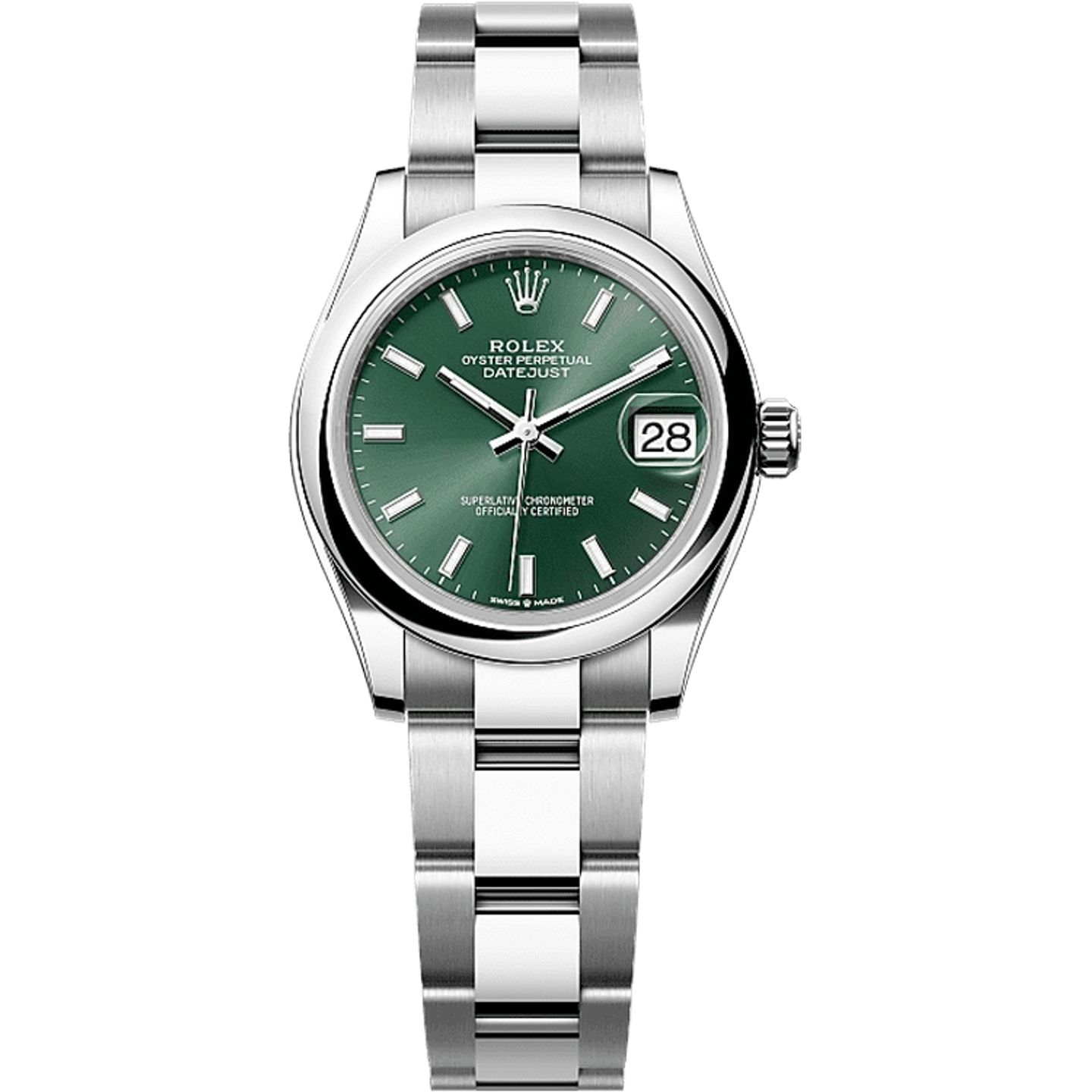 Rolex Datejust 31 278240 (2025) - Green dial 31 mm Steel case (1/1)
