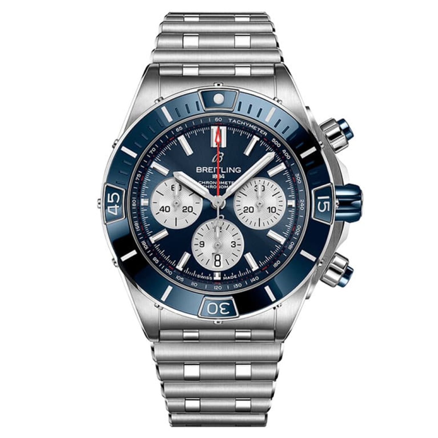 Breitling Chronomat AB0136161C1A1 (2025) - Blue dial 44 mm Steel case (1/1)