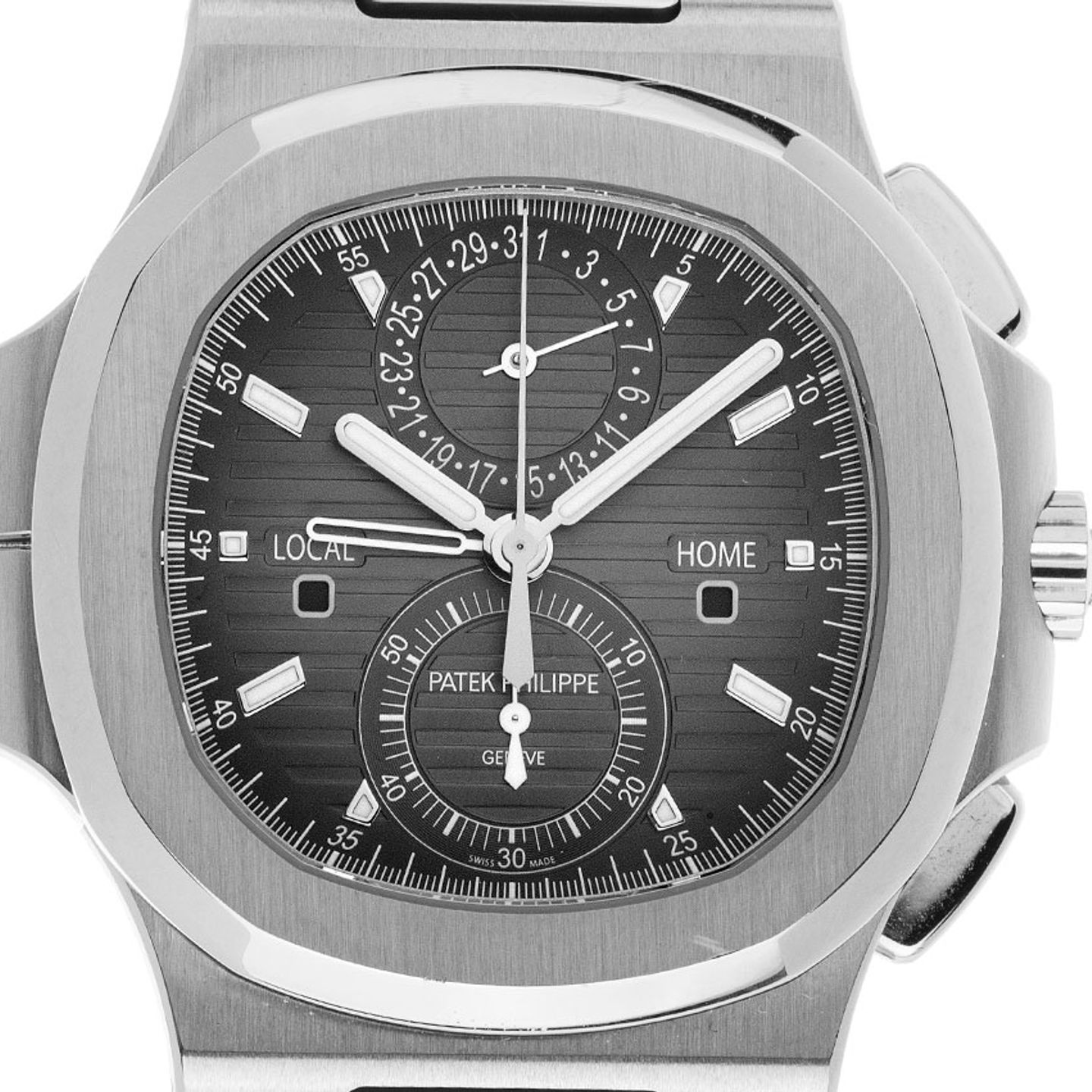 Patek Philippe Nautilus 5990/1A-001 (2017) - Black dial 41 mm Steel case (1/7)