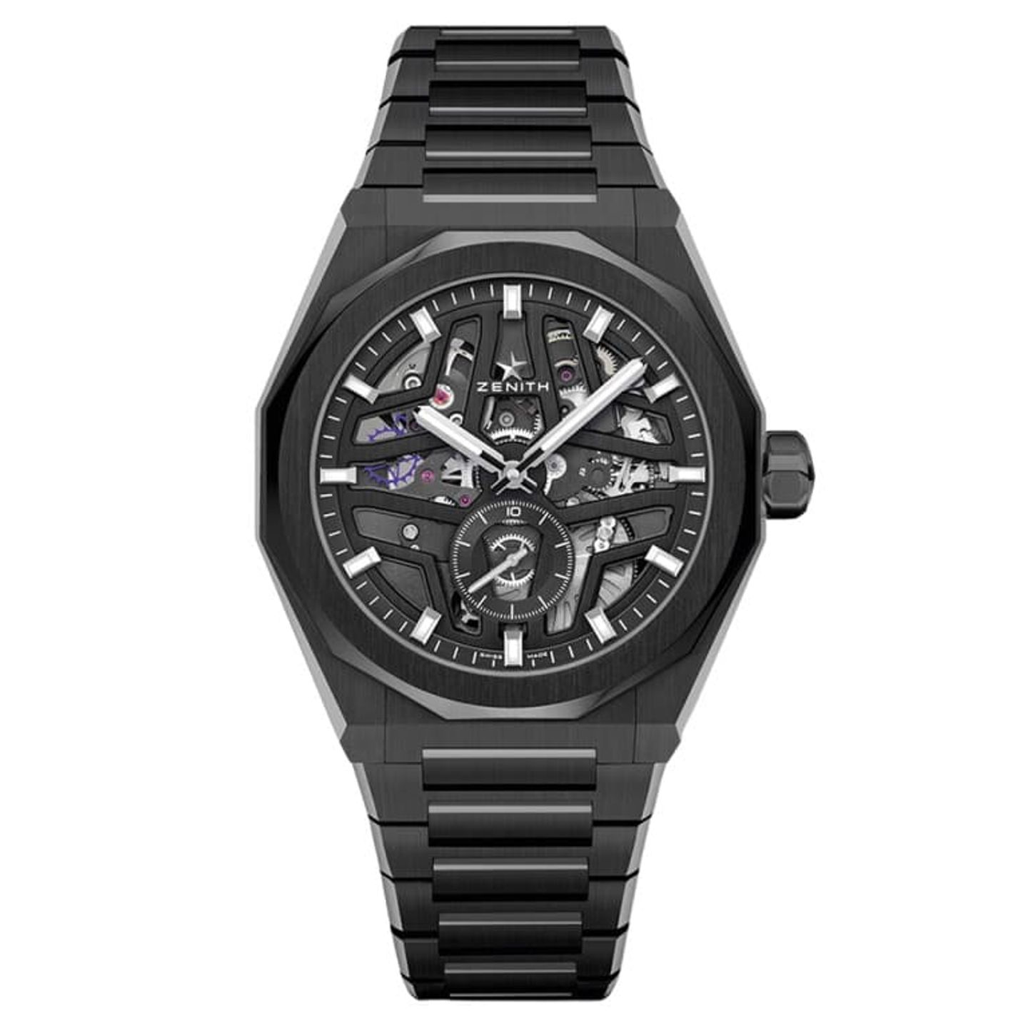 Zenith Defy Skyline 49.9300.3620/78.I001 (2024) - Zwart wijzerplaat 41mm Keramiek (1/1)