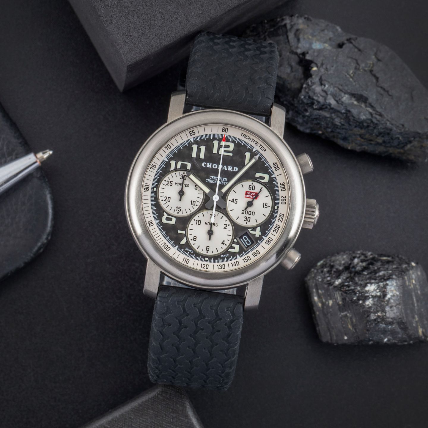 Chopard Mille Miglia 8407 (2005) - 40 mm Titanium case (1/8)